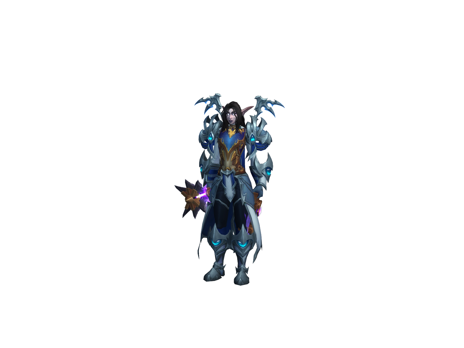 Flenster 3D character render