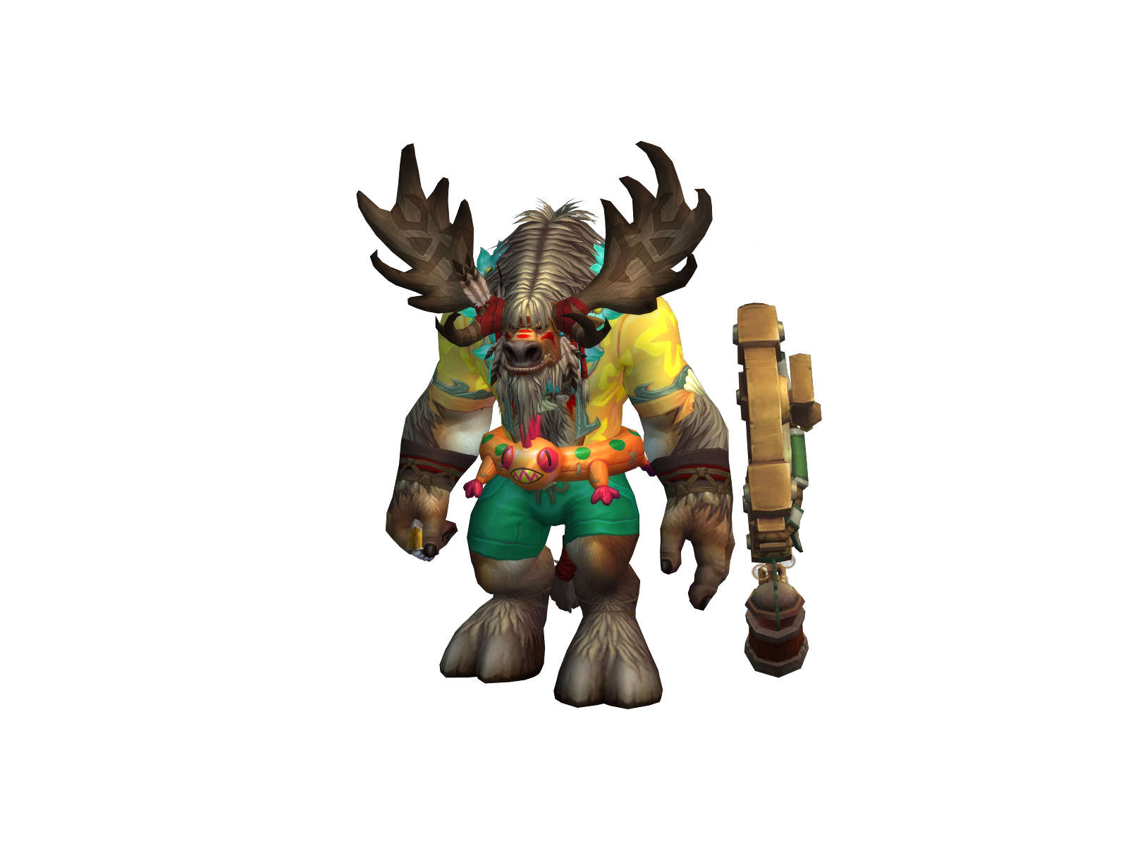 Enjured 3D character render