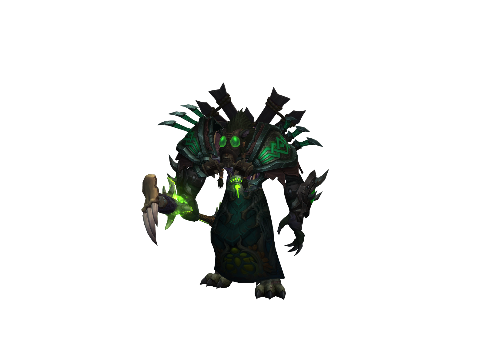 Garipkont 3D character render