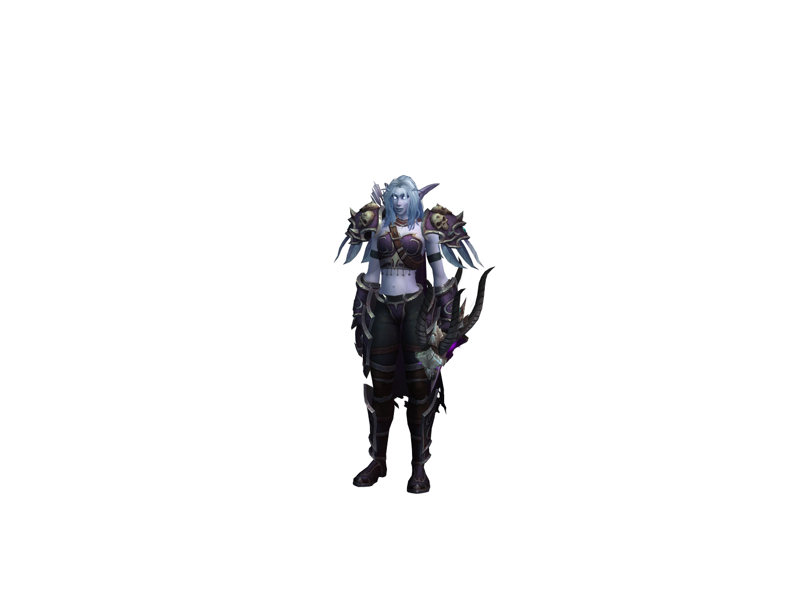 Shaakmhunter 3D character render