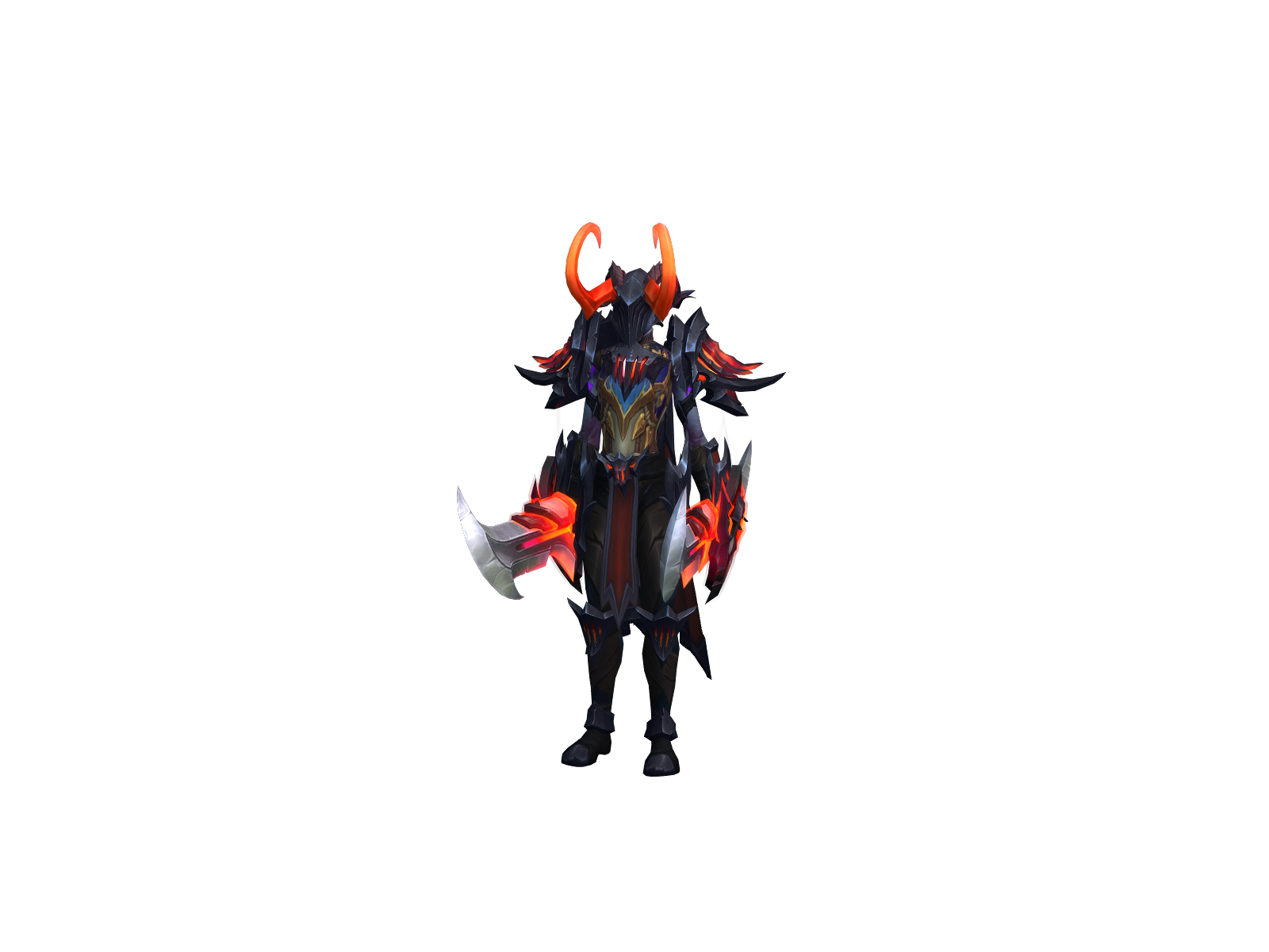 Mítternacht 3D character render