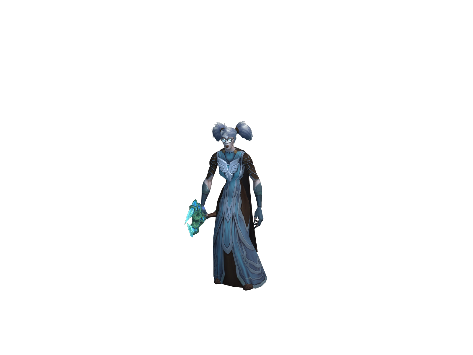 Scrunchie 3D character render