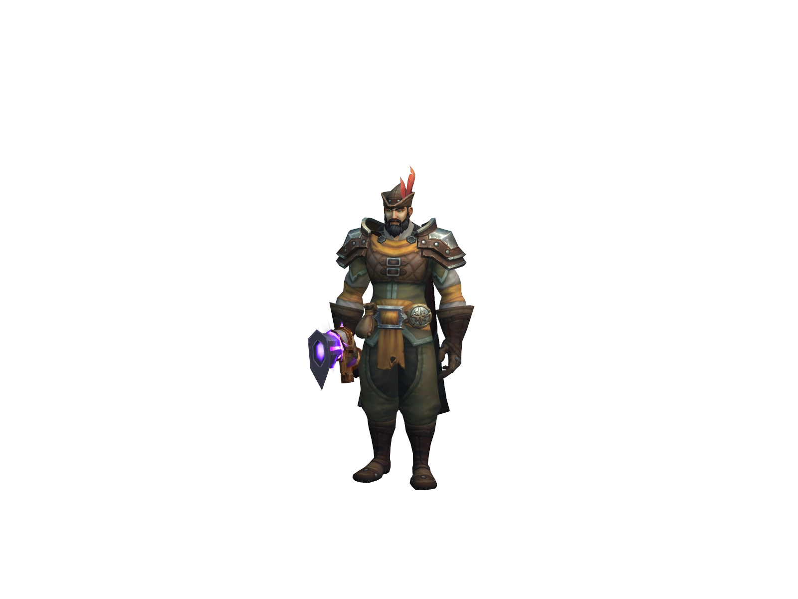 Muflovac character render