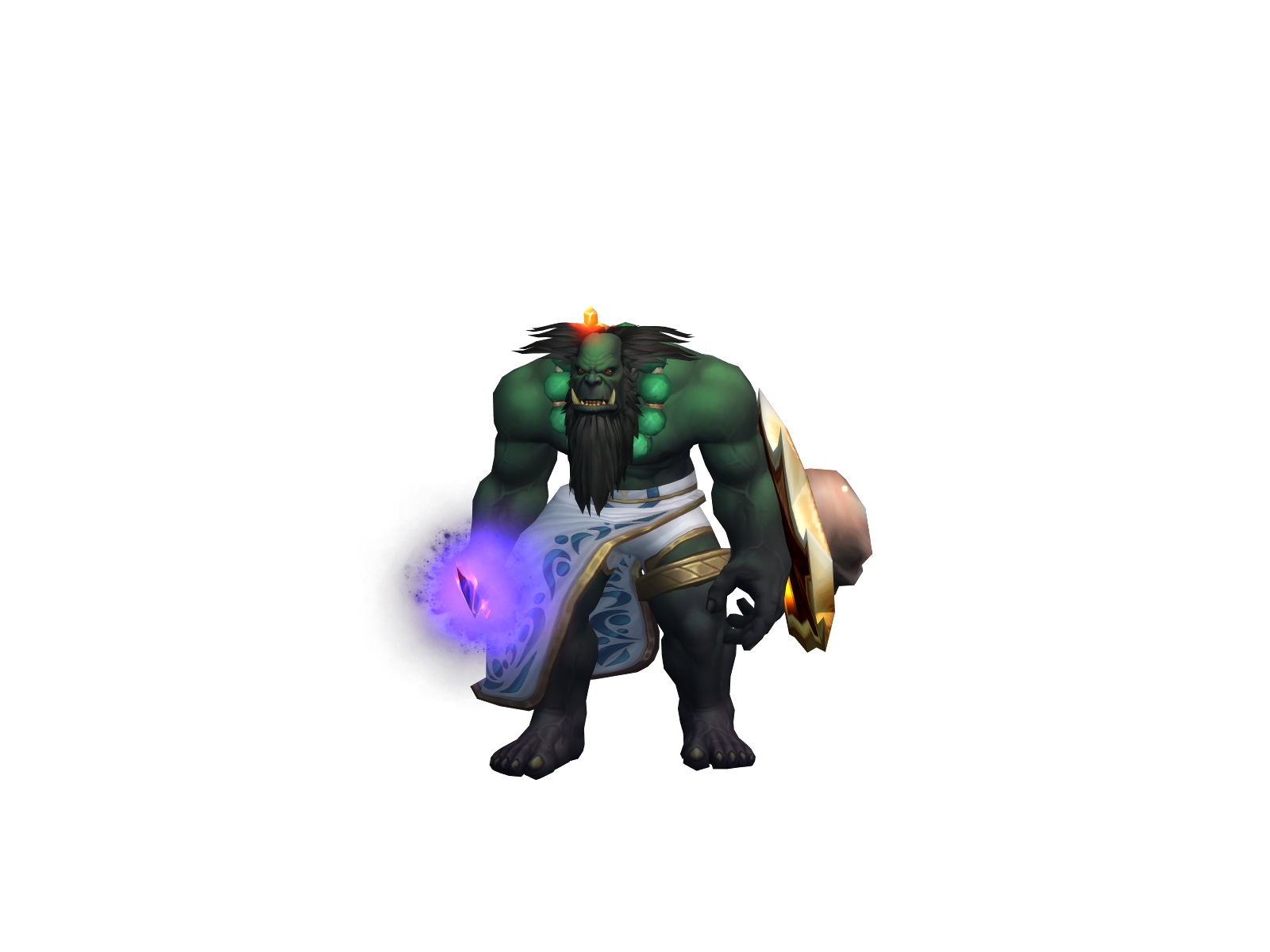 Ctrls 3D character render