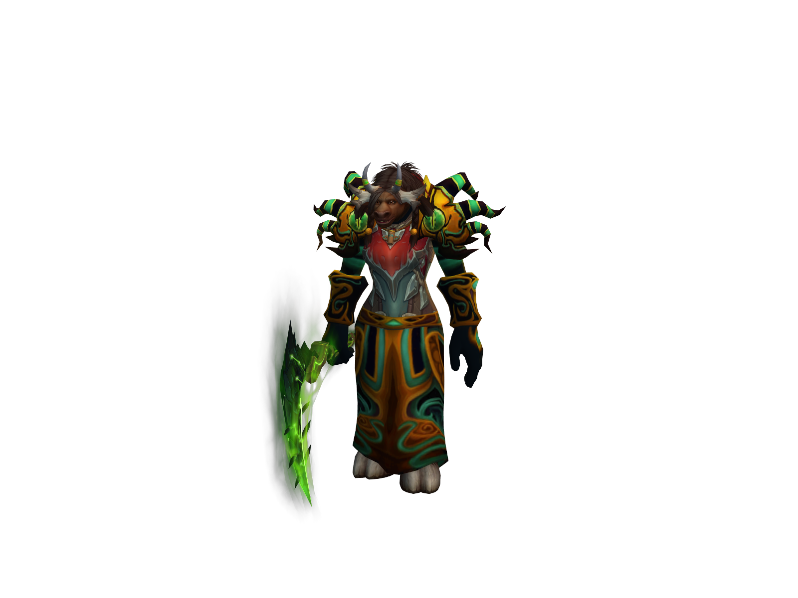 krushcaribou 3D character render