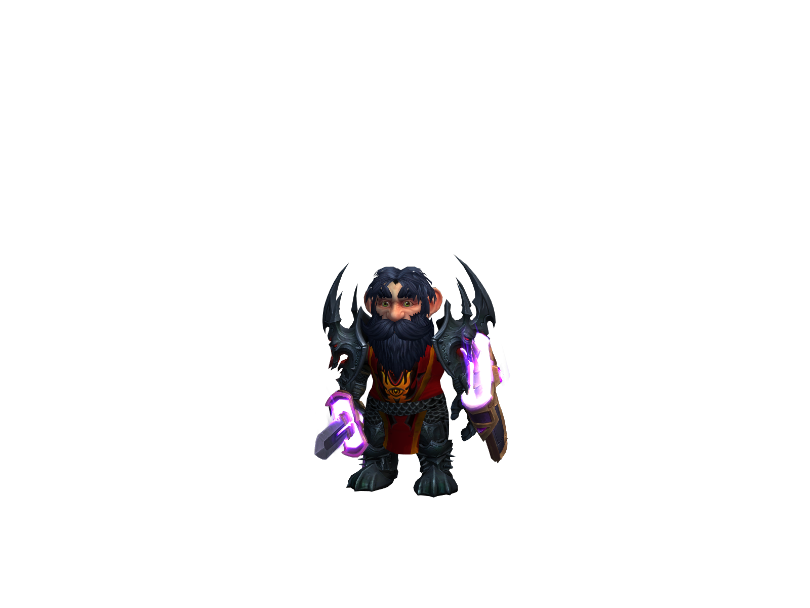 Scaryguy 3D character render