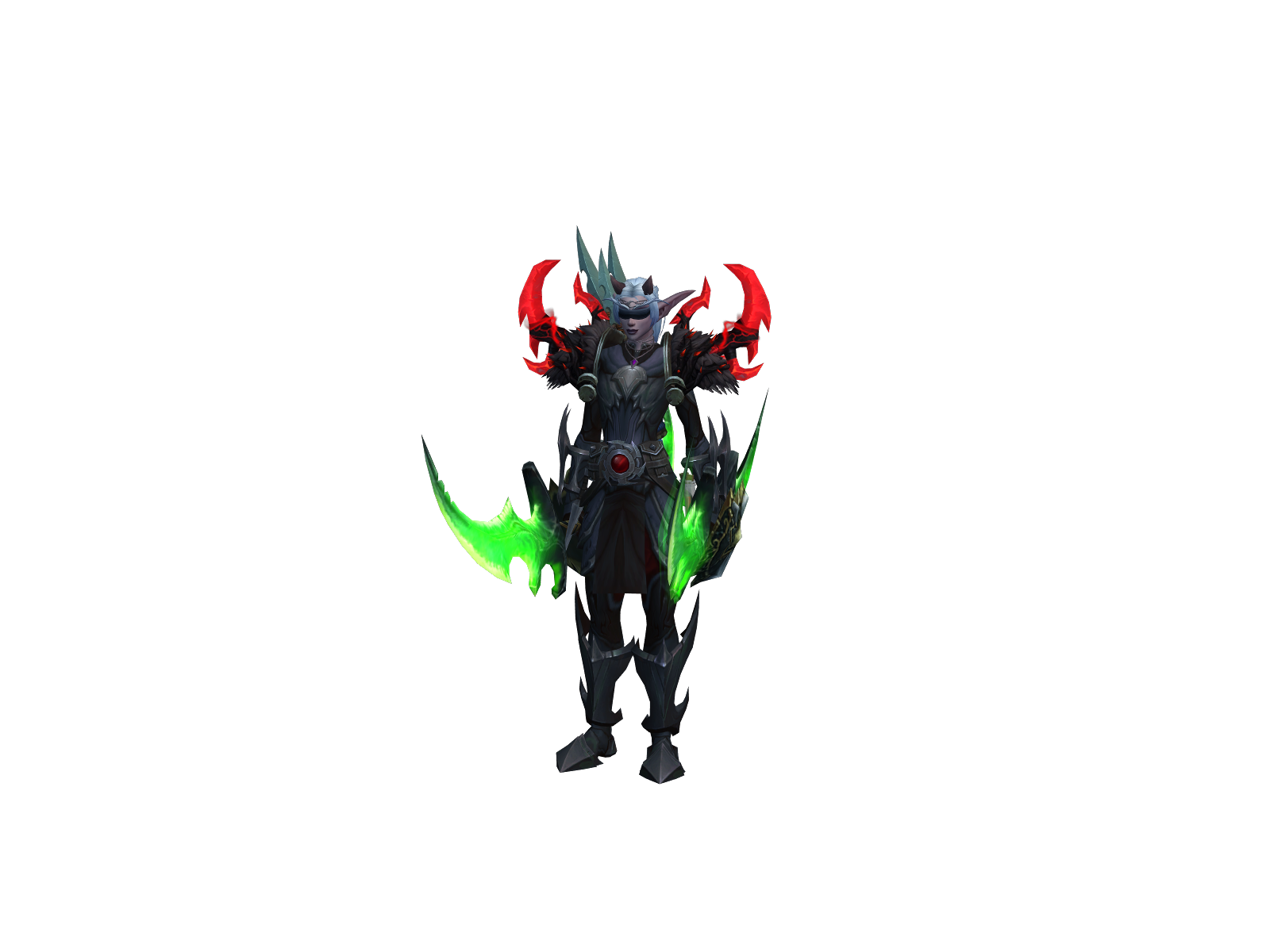 Yú 3D character render