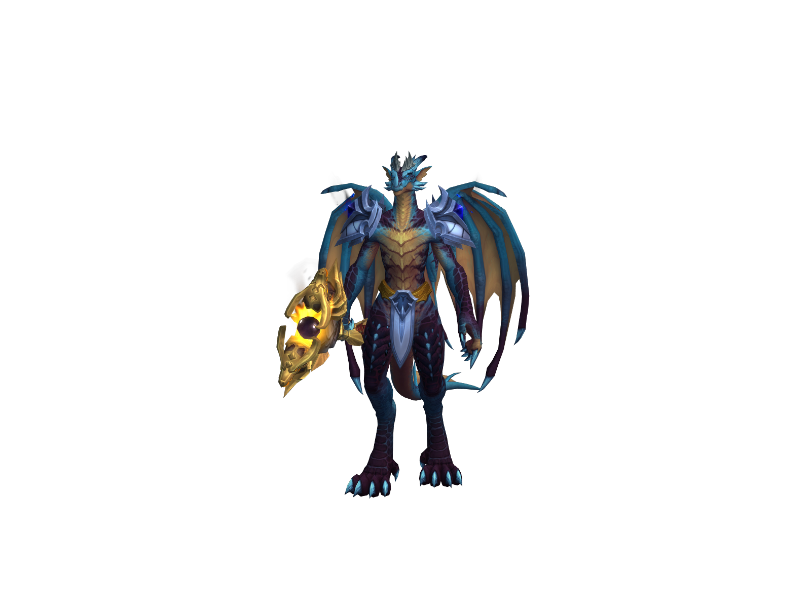 Raynea 3D character render