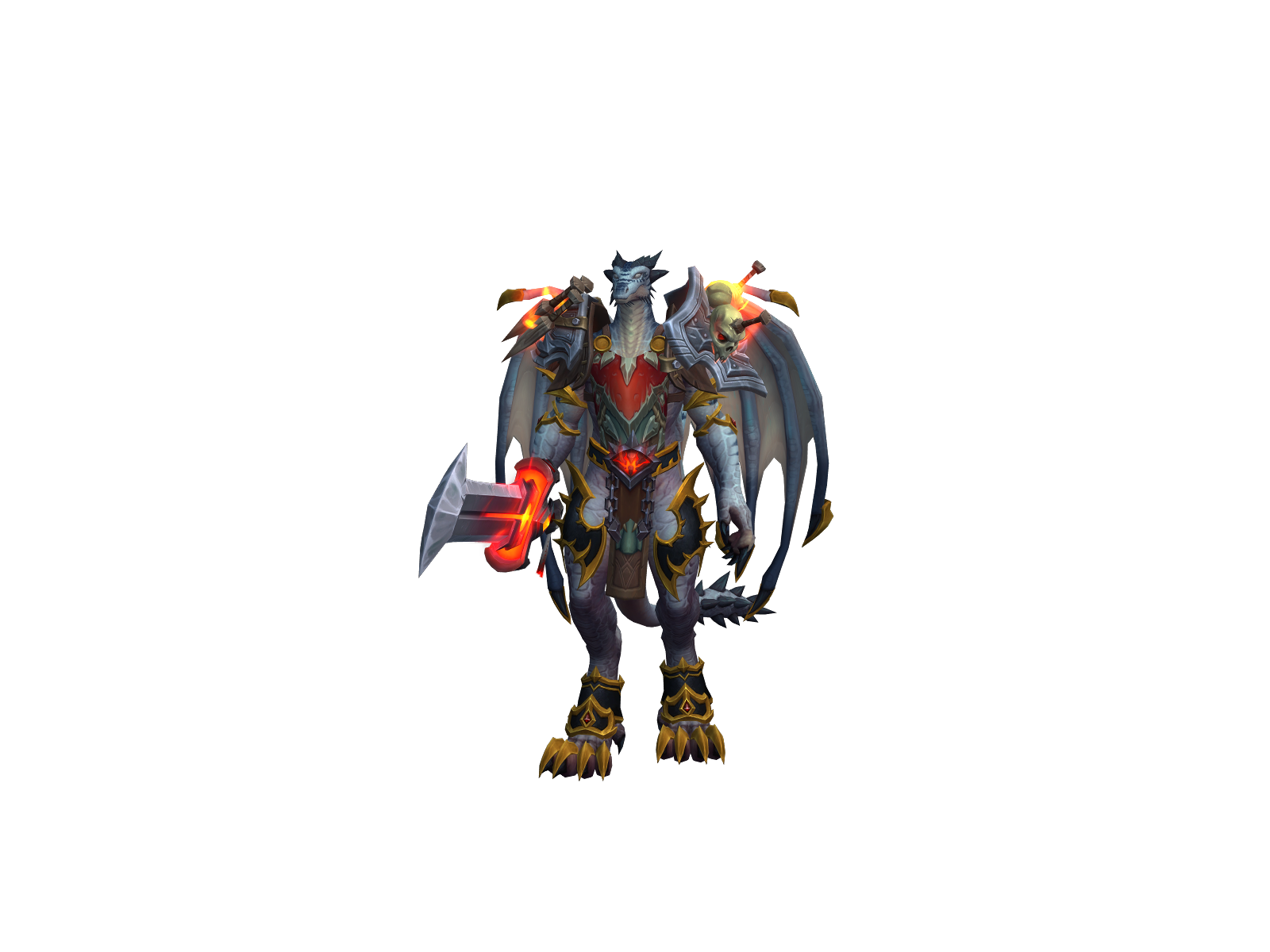 Úruki 3D character render