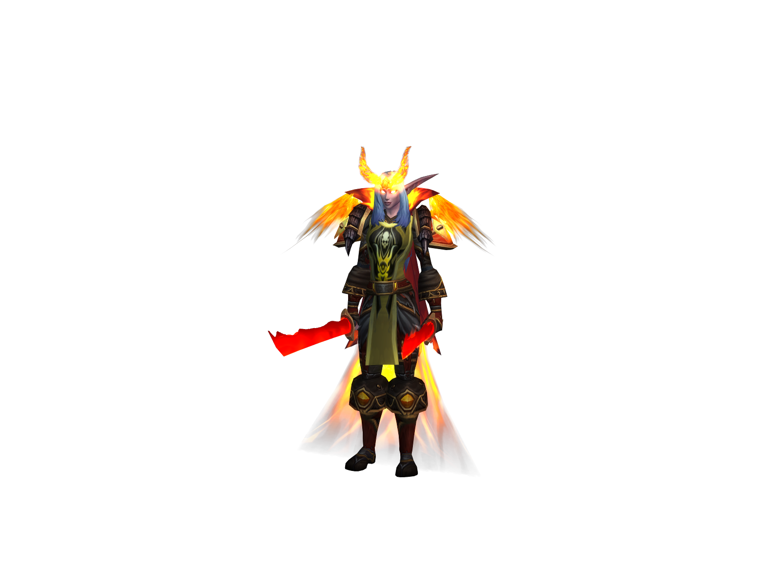 Zackyx 3D character render