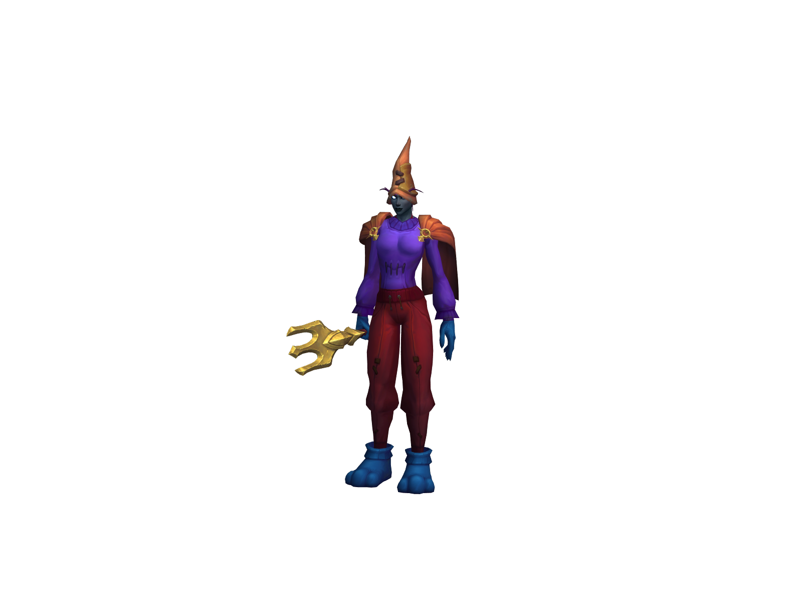 Lillehund 3D character render
