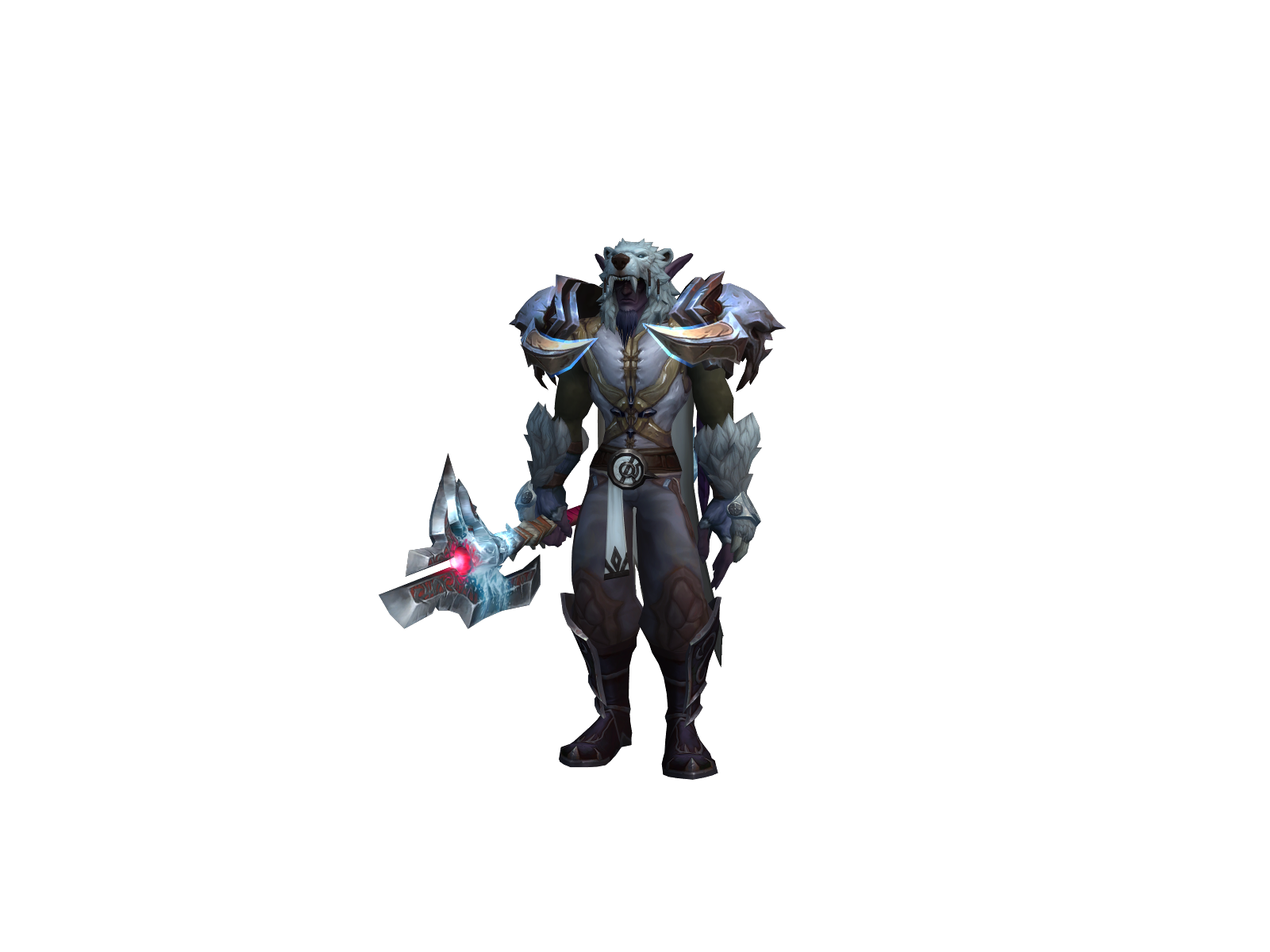 Formless 3D character render