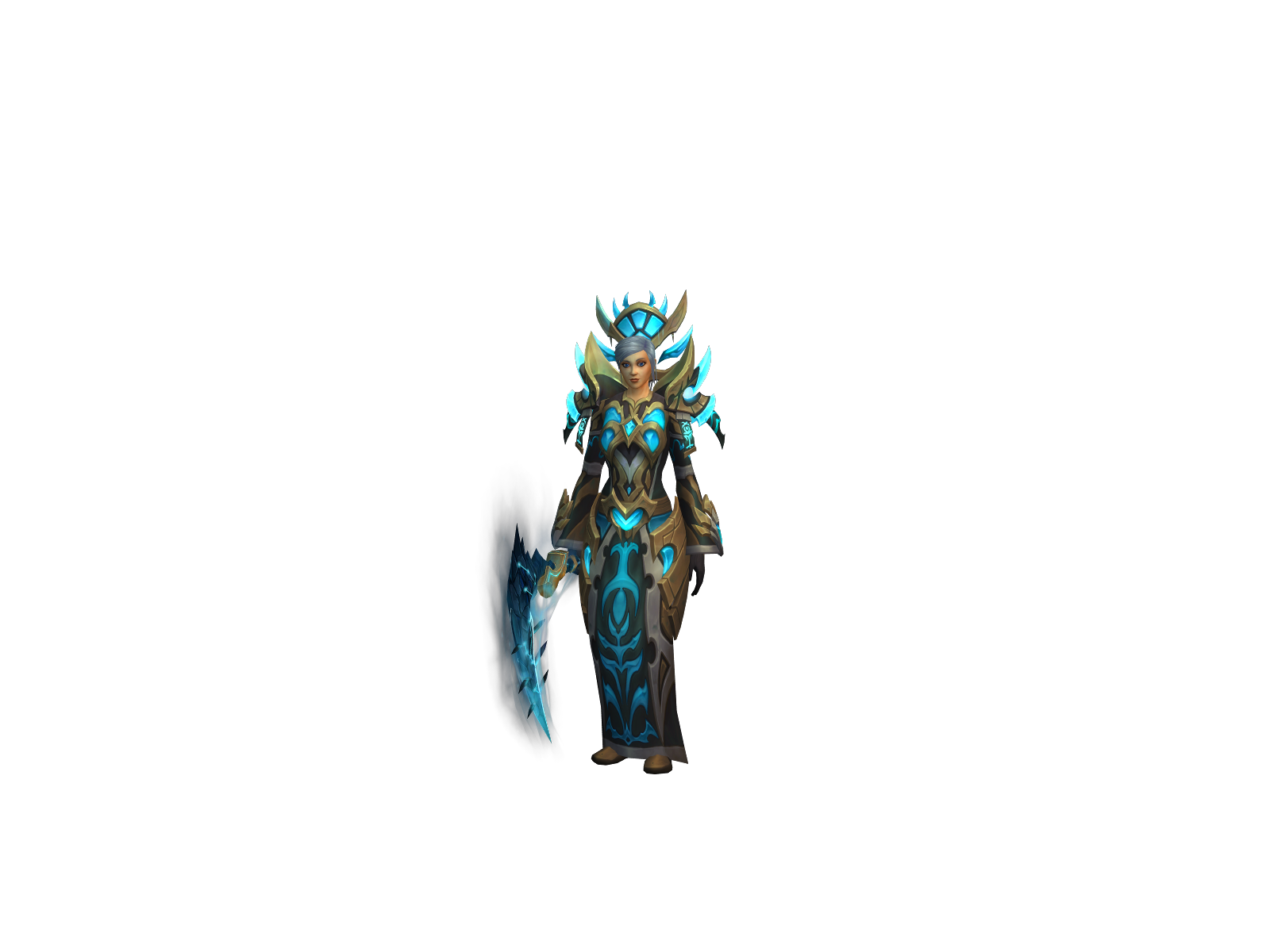 Zilyria 3D character render
