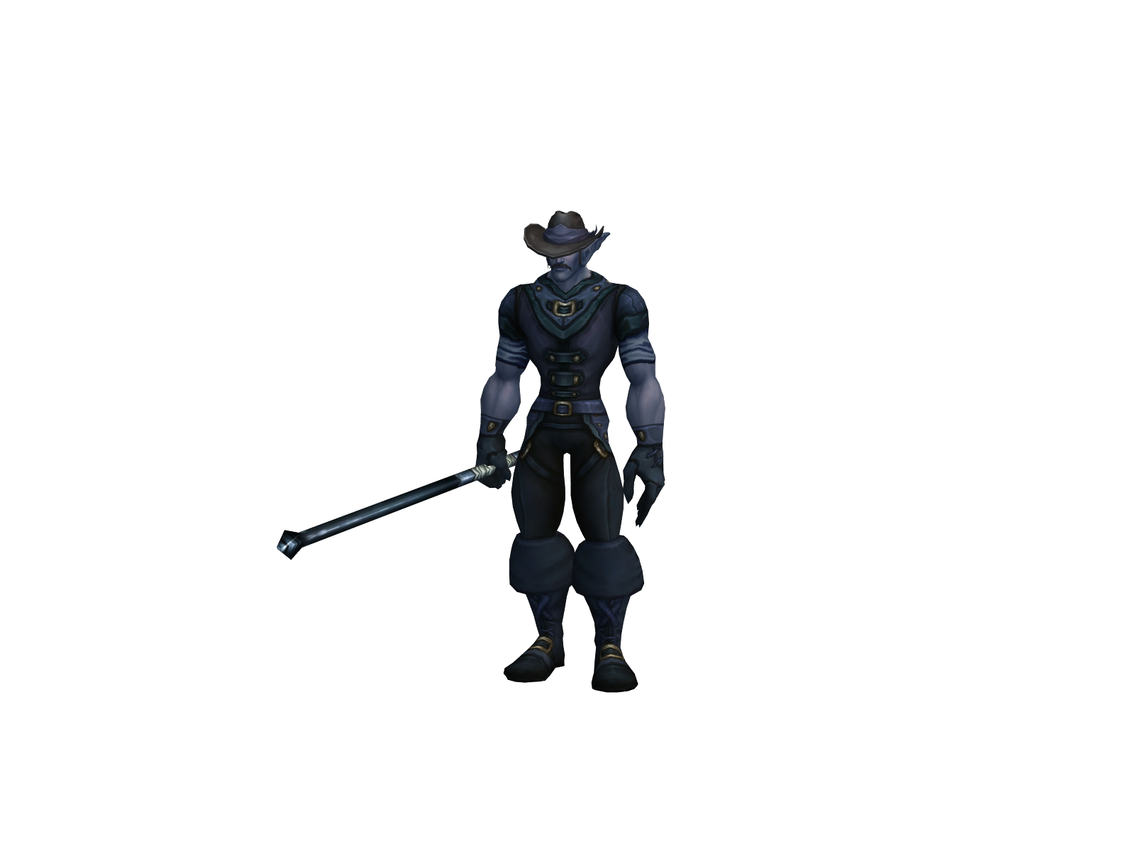 Buxunä 3D character render
