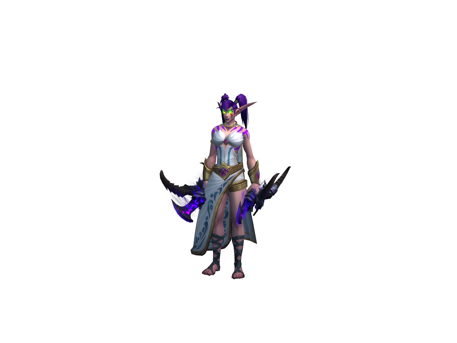 Thasira 3D character render