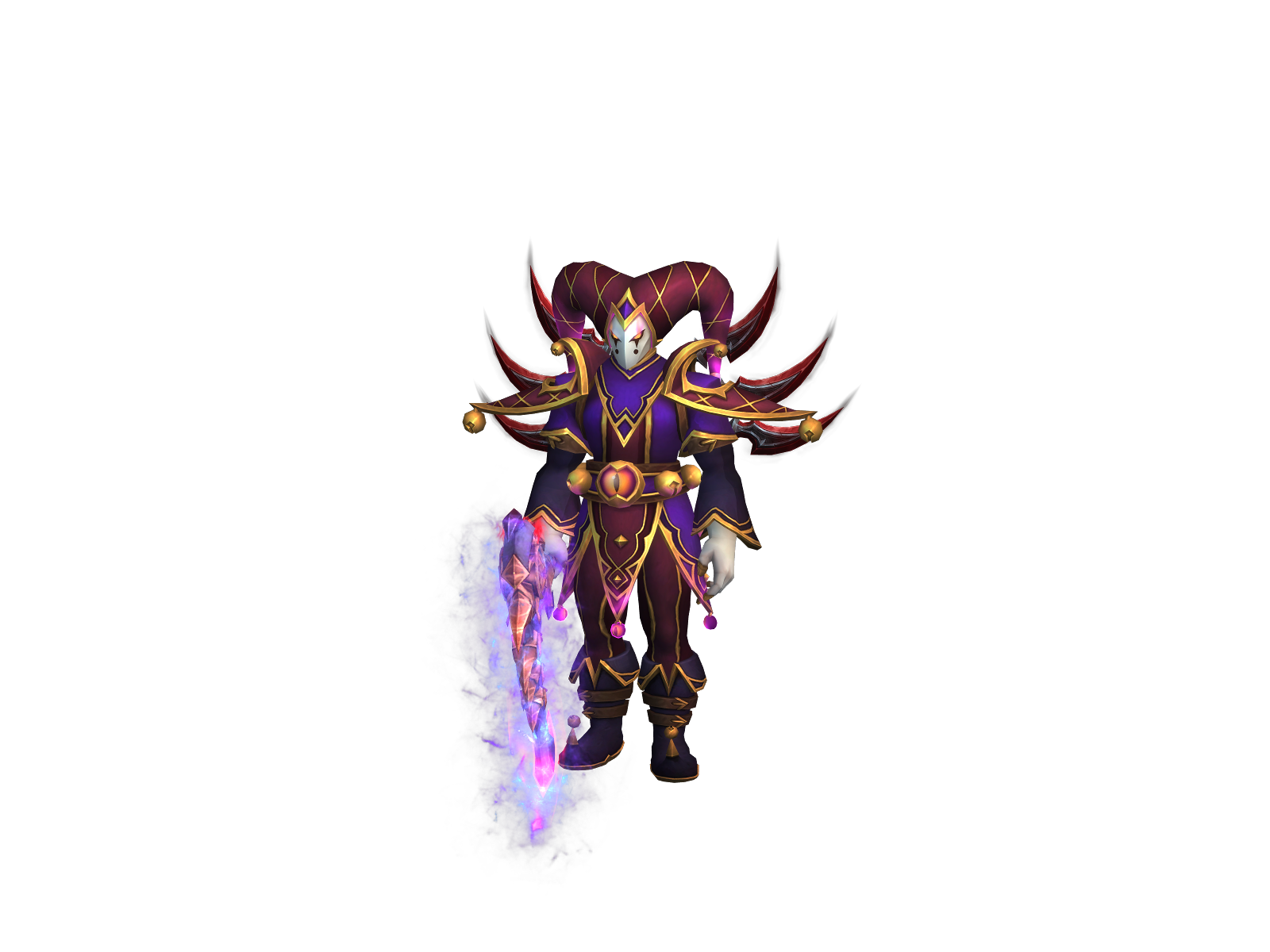 Emitter 3D character render