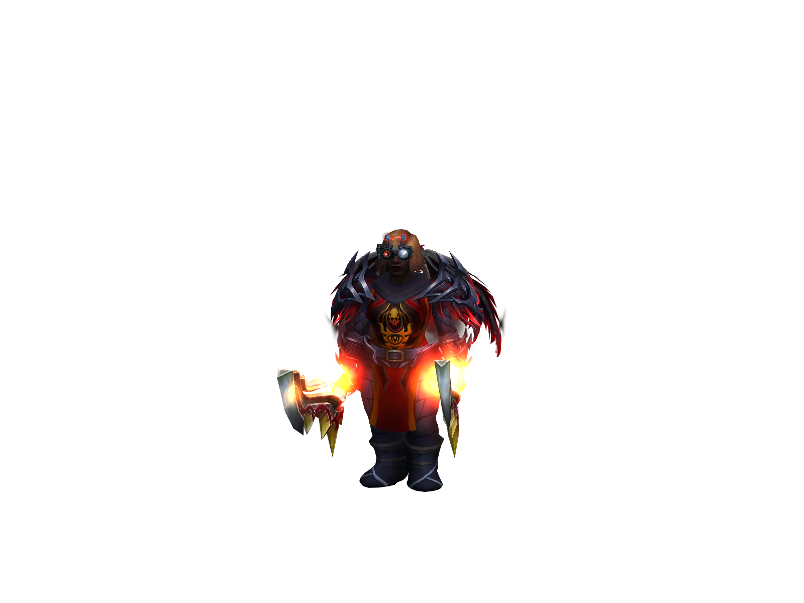 Skewmondrq 3D character render