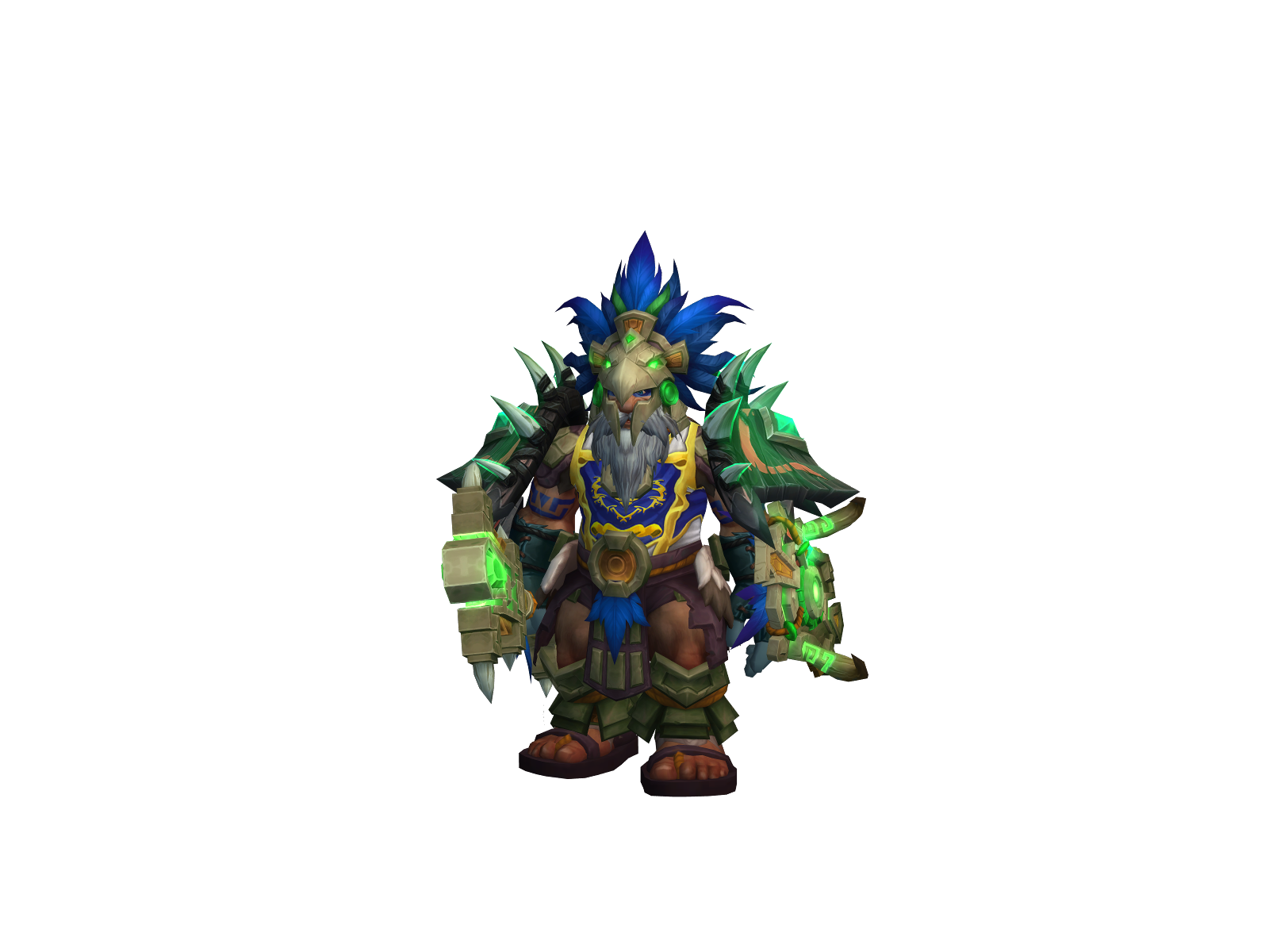 Mackê 3D character render