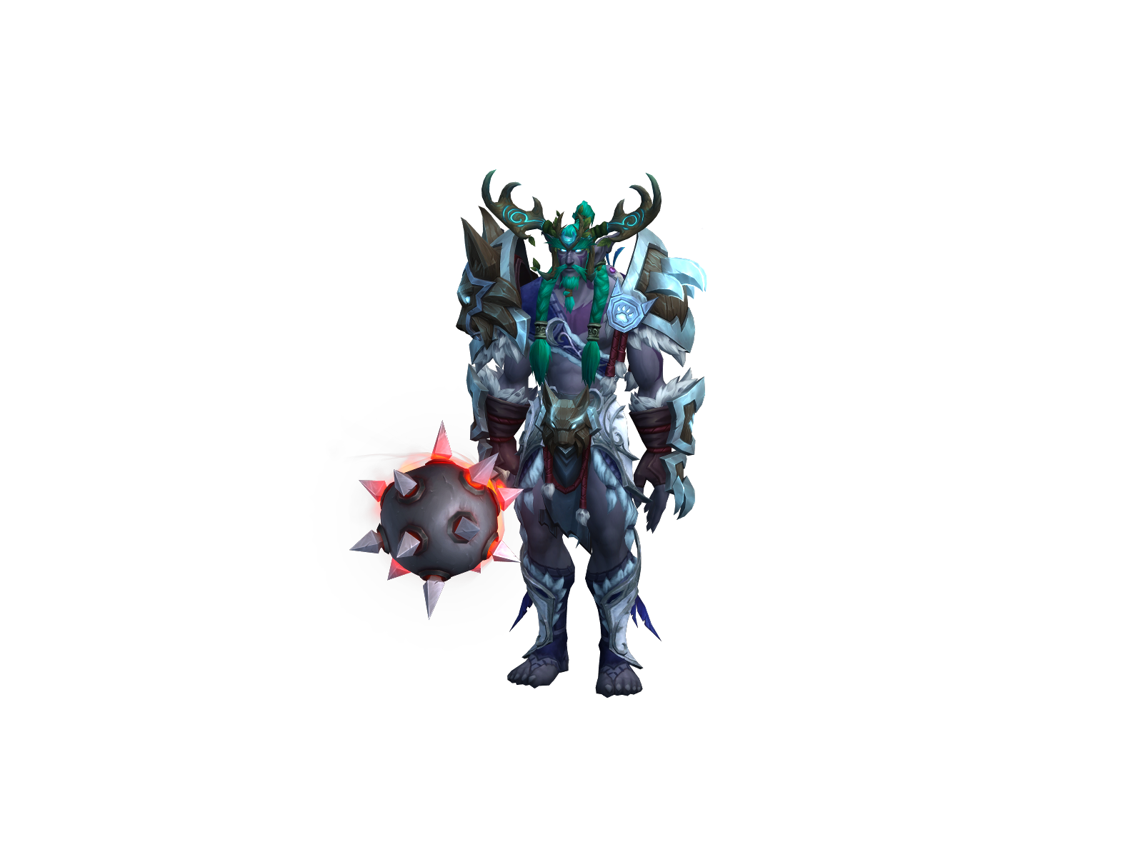 Rholax 3D character render
