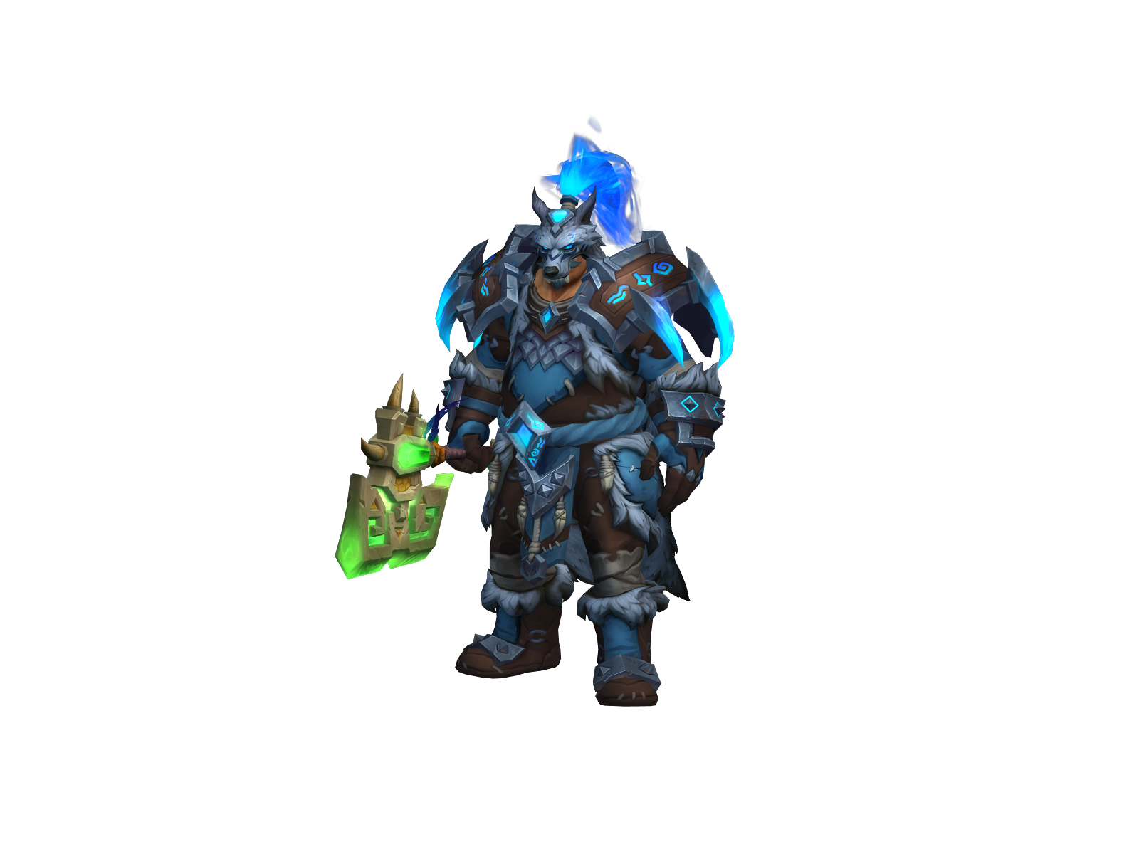 Corâx 3D character render