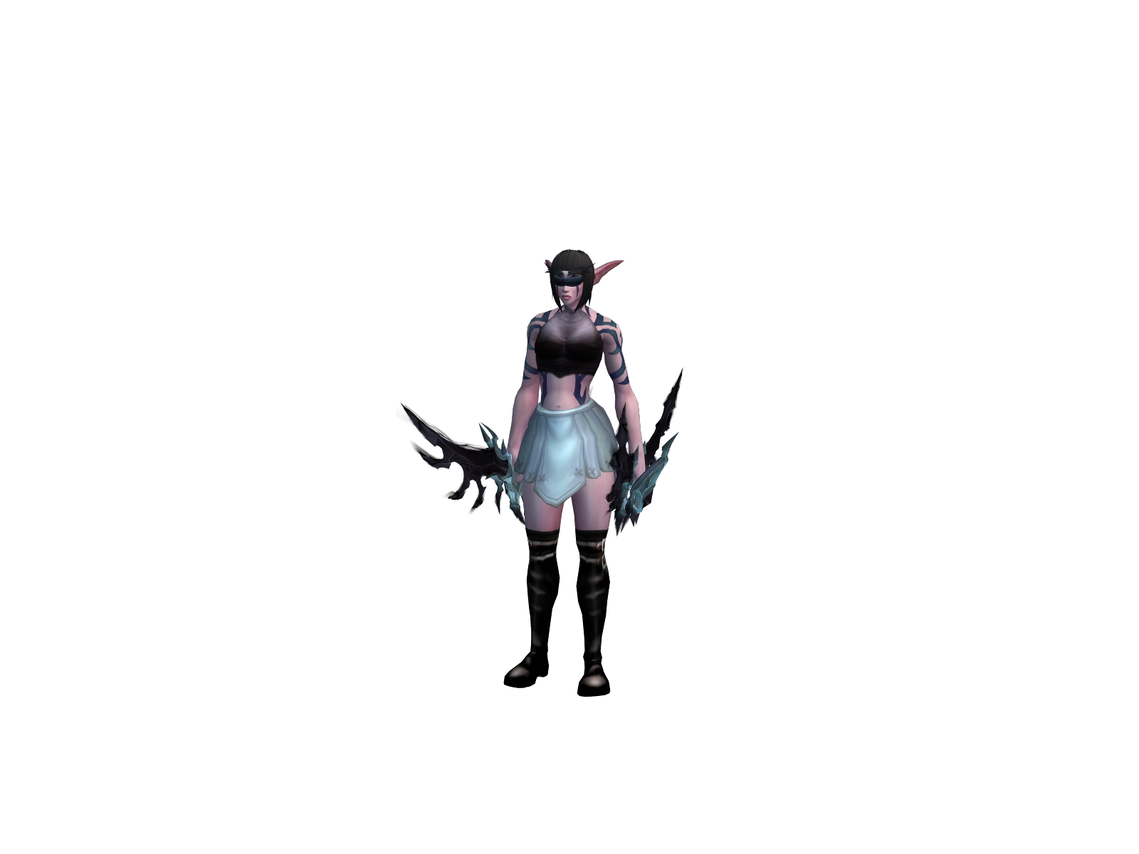 Fullw 3D character render