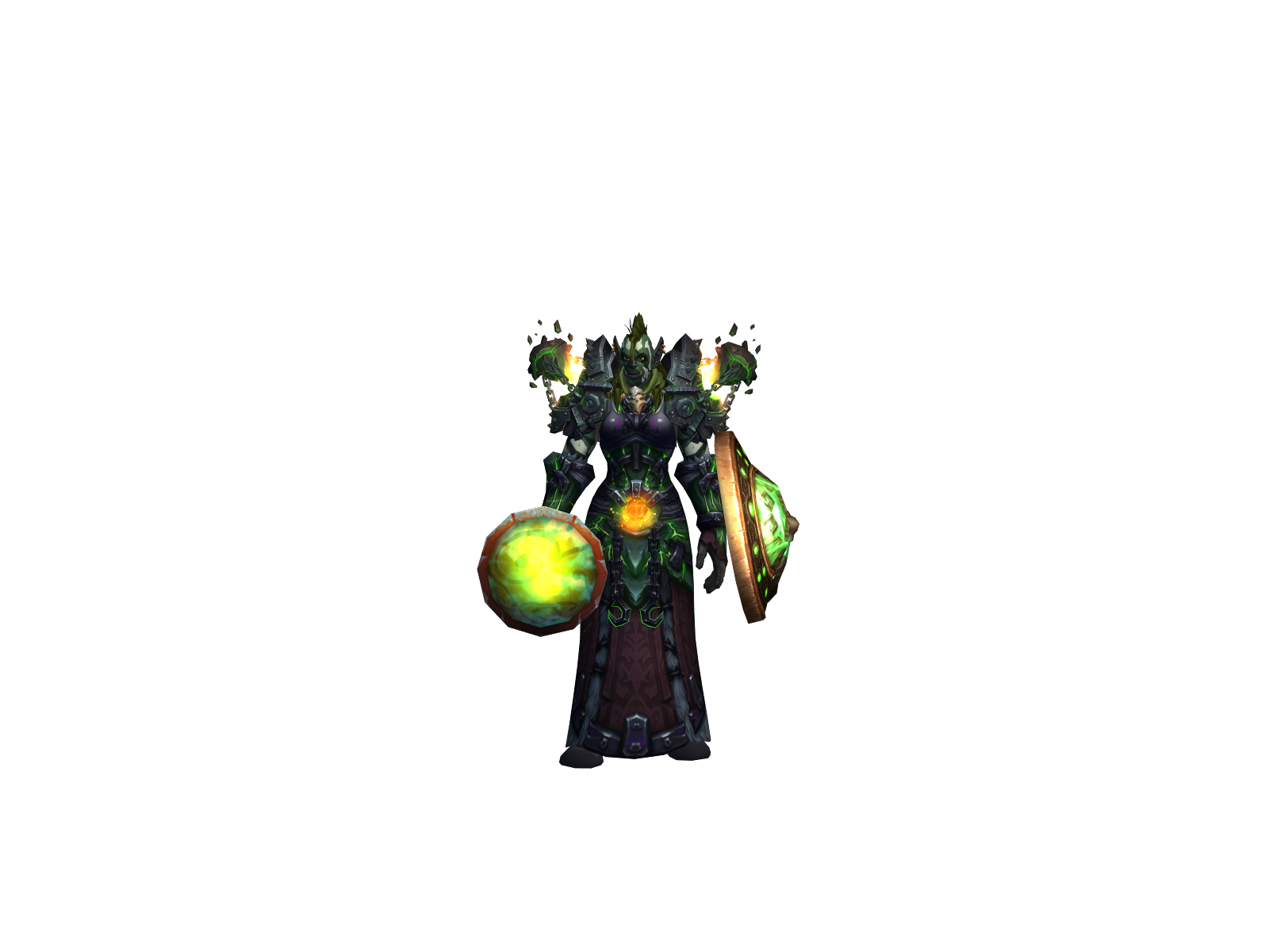 Nâyle 3D character render