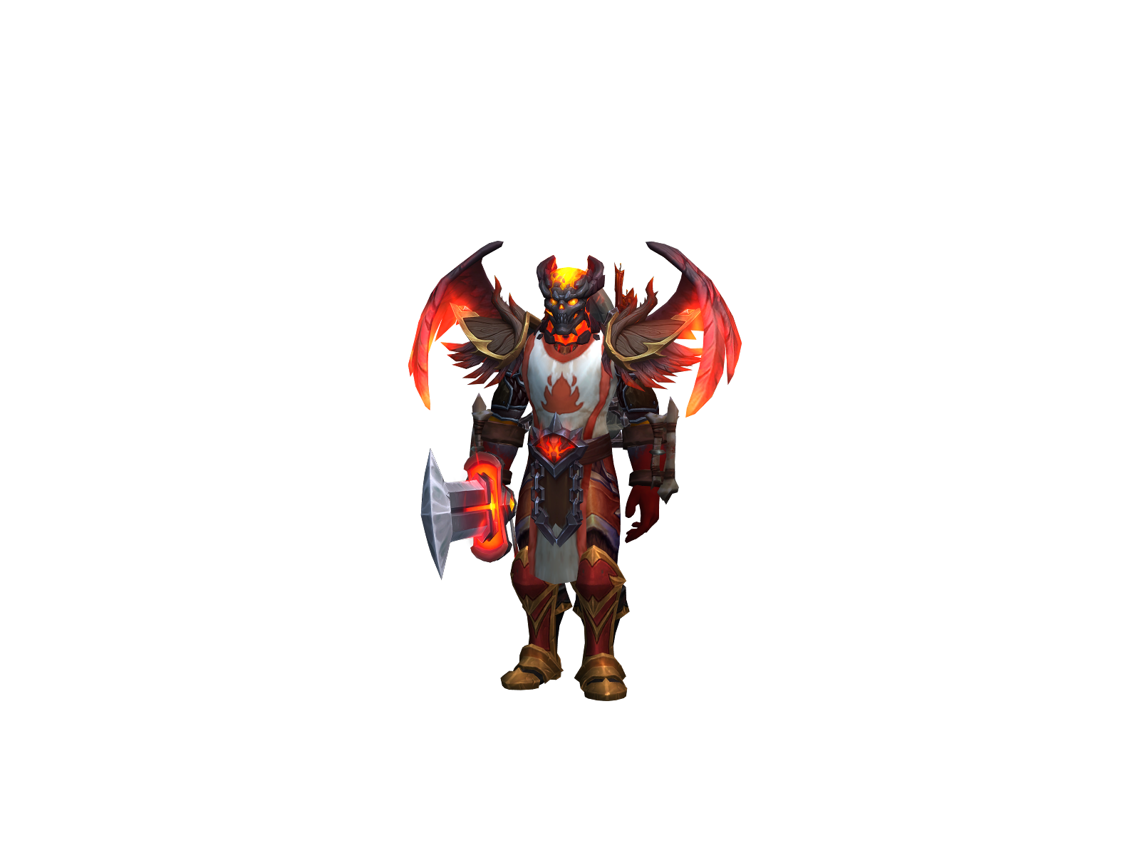 Palaeight 3D character render