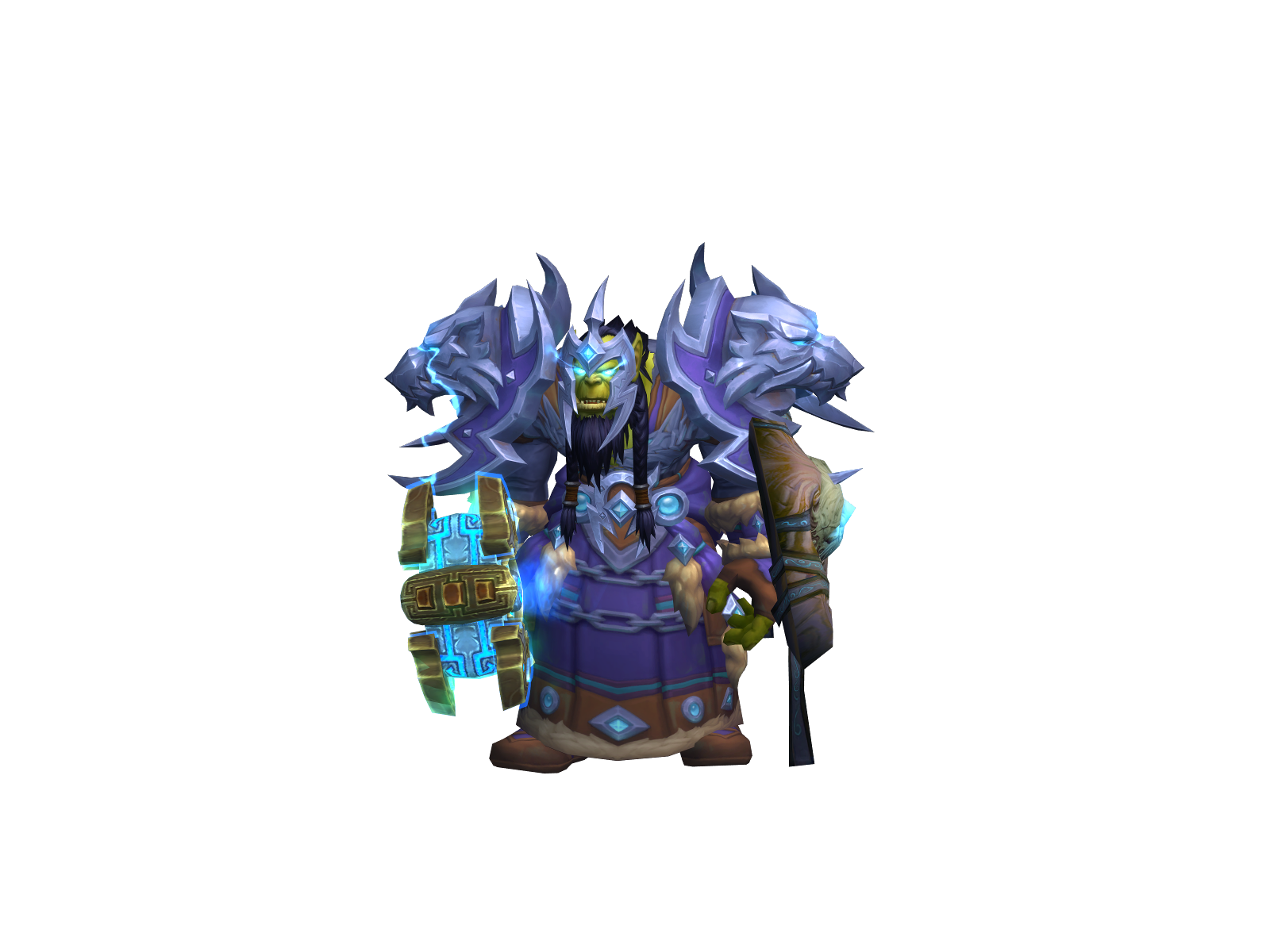 Gavros 3D character render