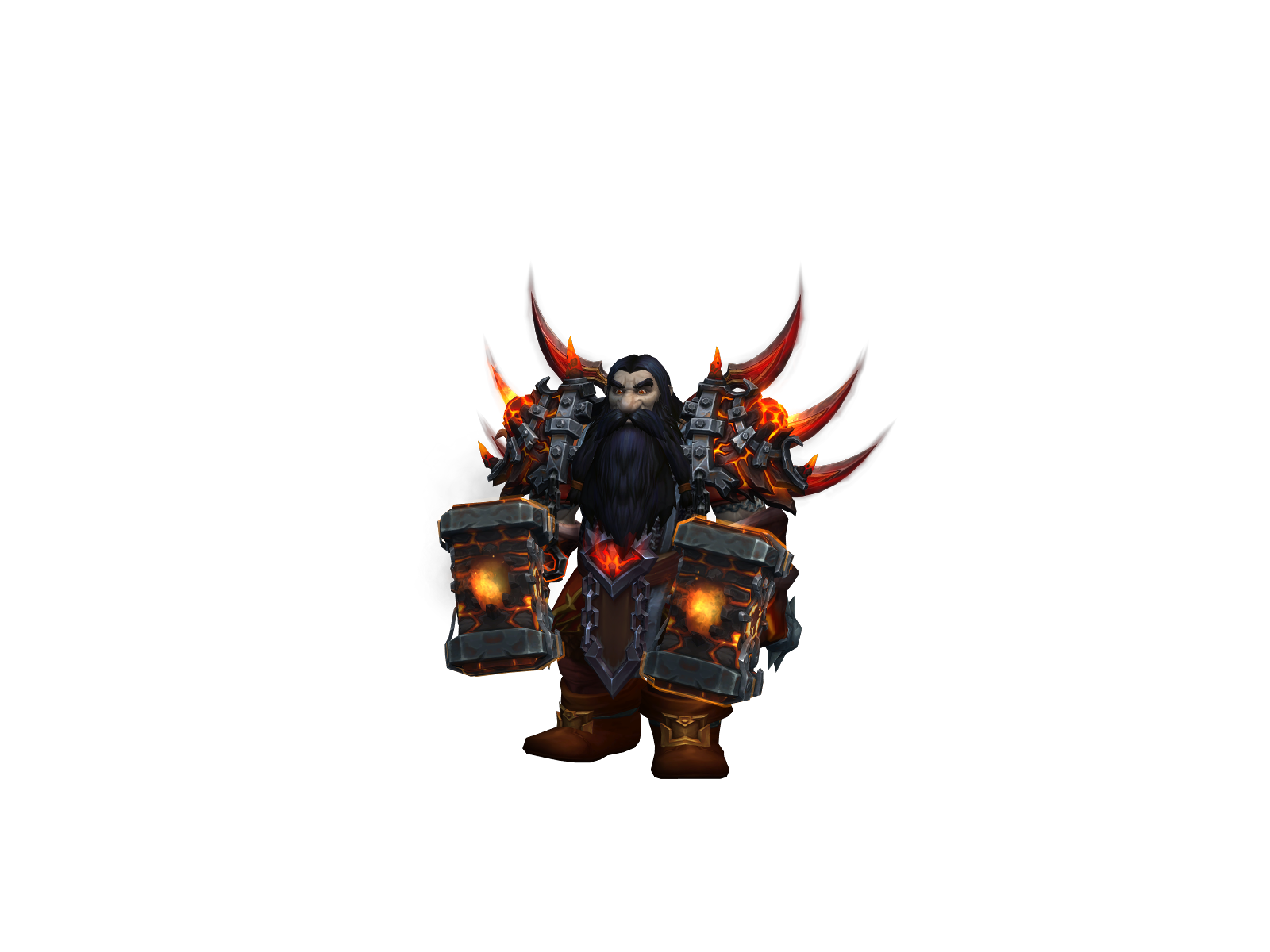 Smirk 3D character render