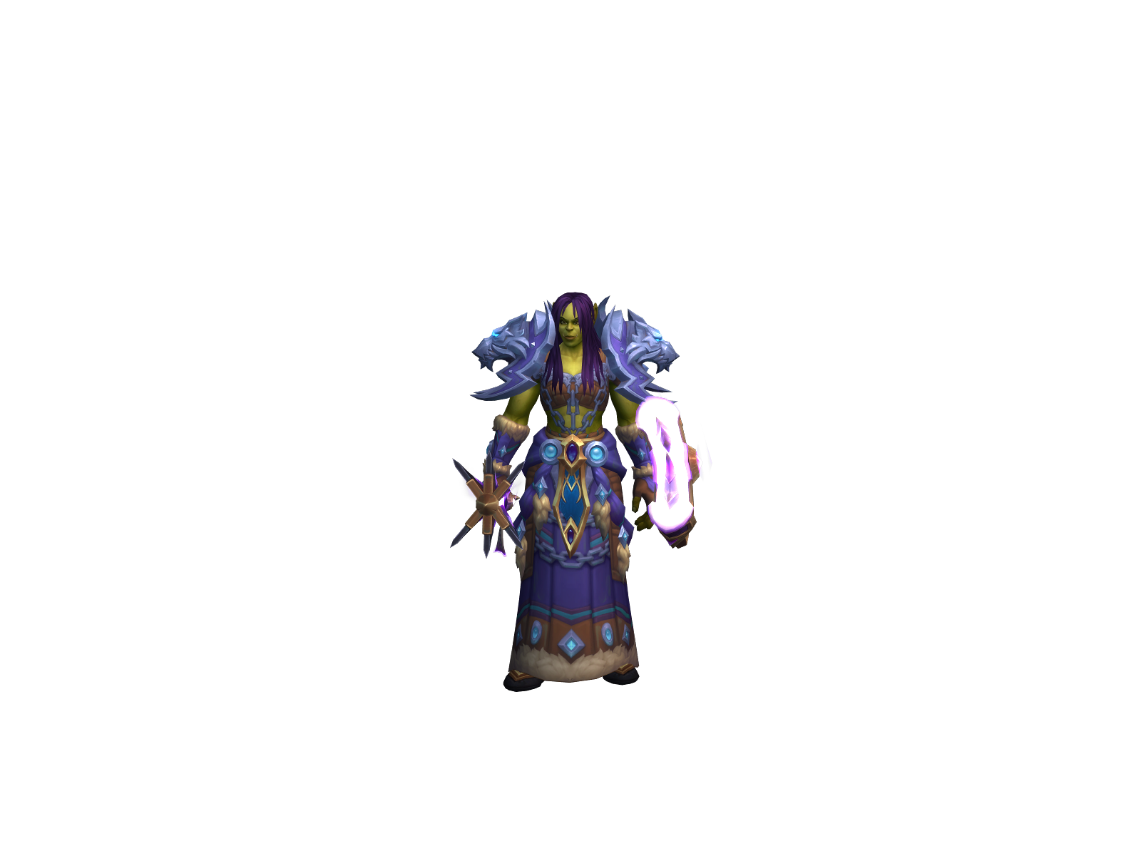 Meesham 3D character render