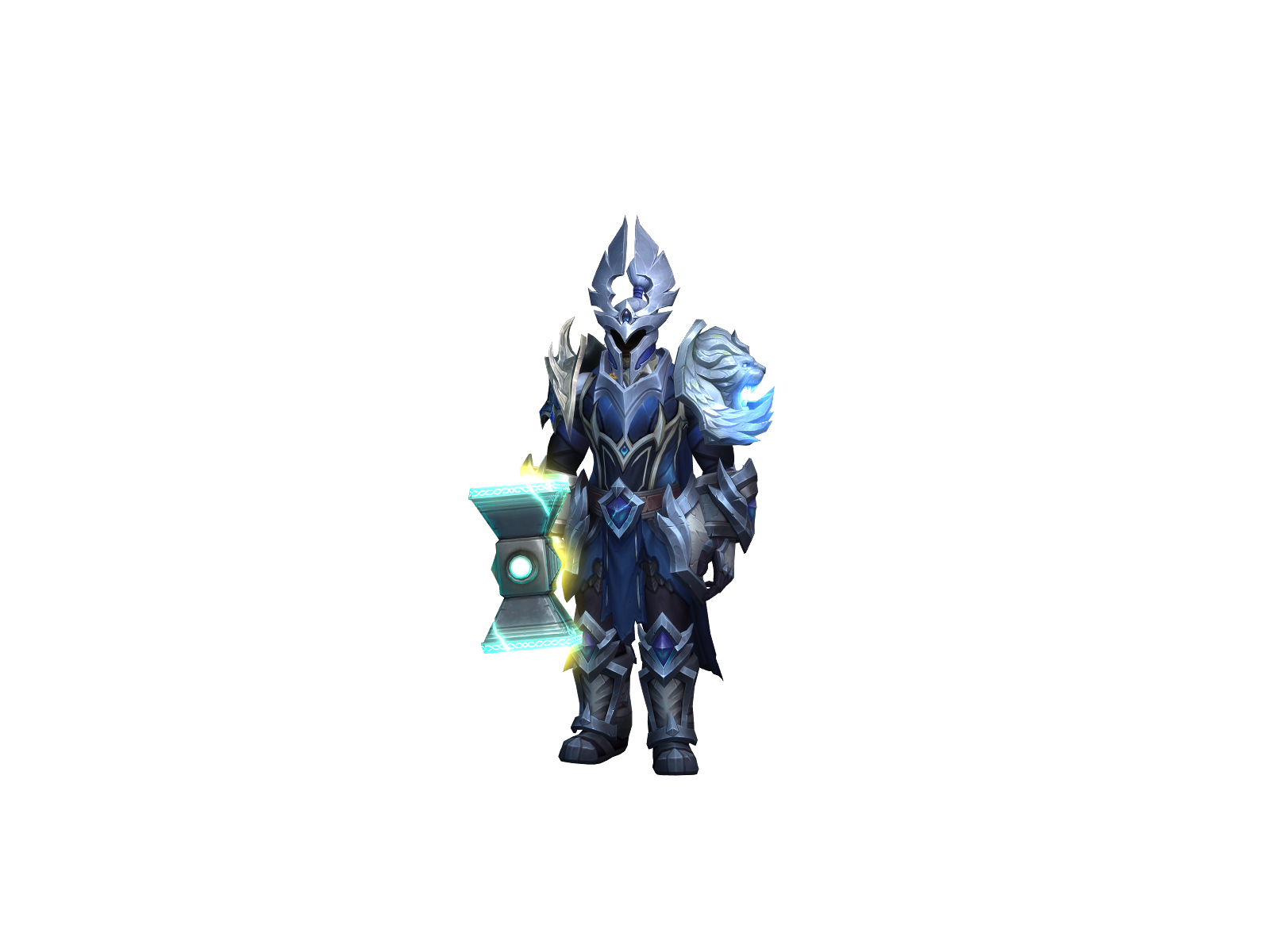 Achillê 3D character render