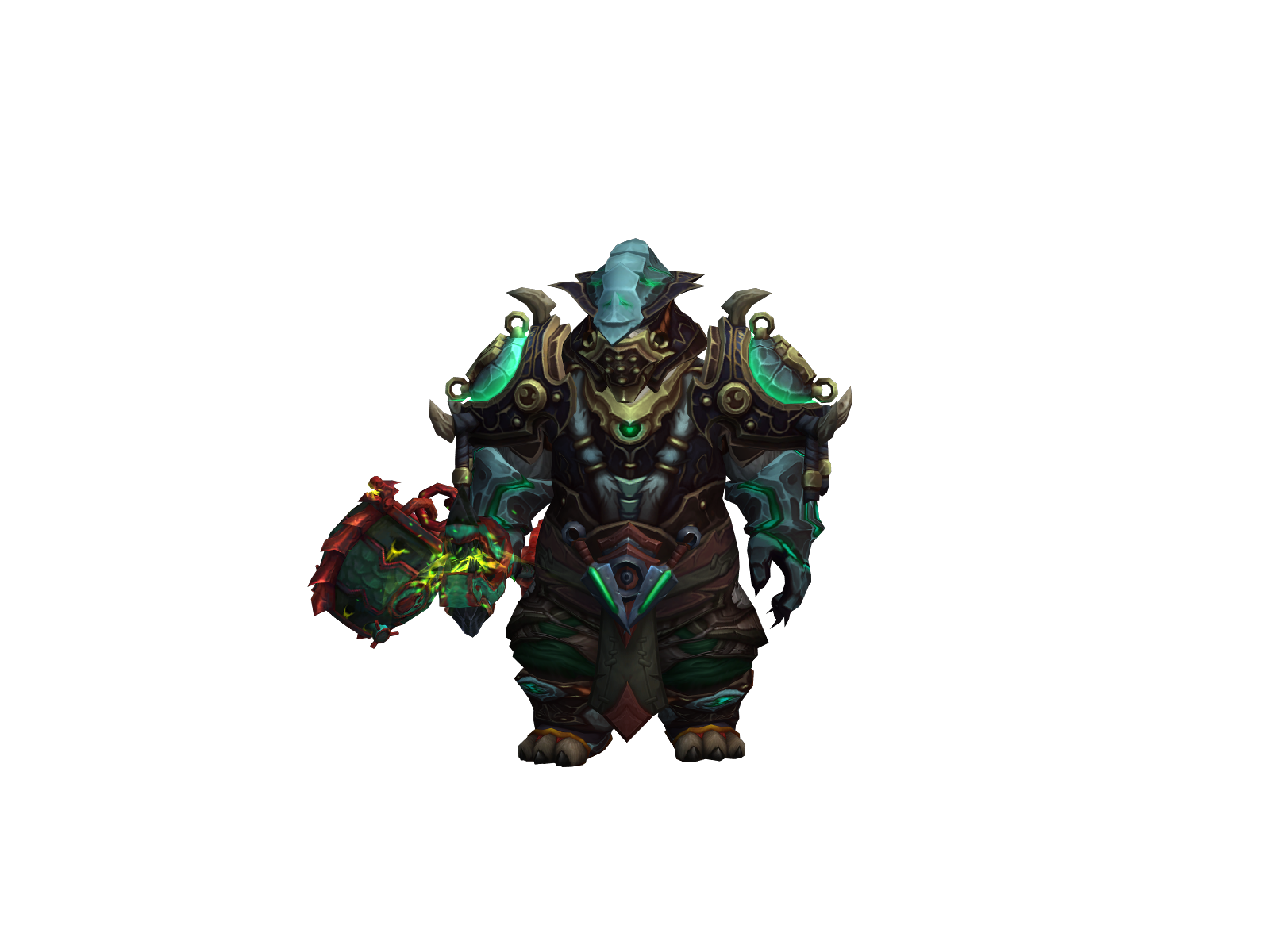Leakybottom 3D character render