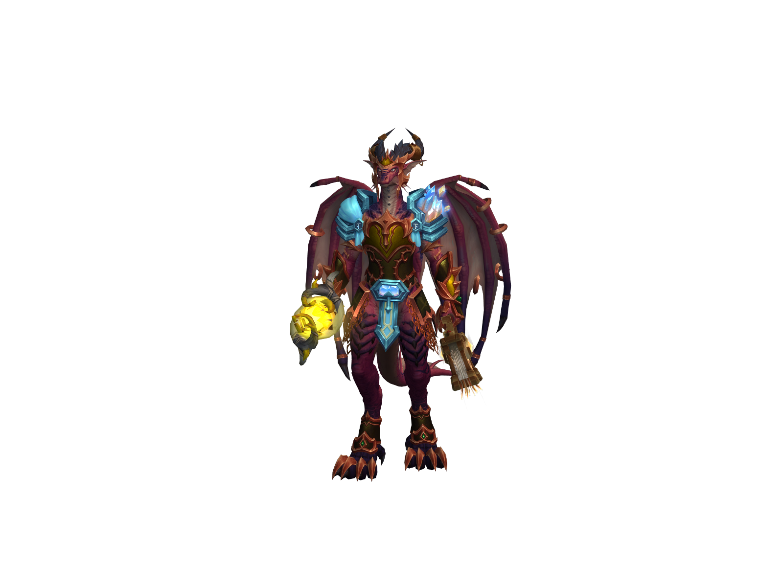 evokracja 3D character render