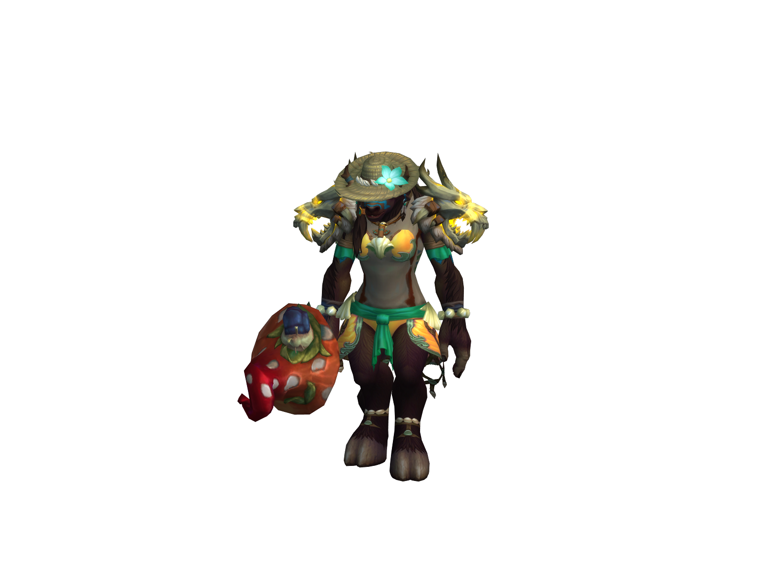 Mooseisloose 3D character render