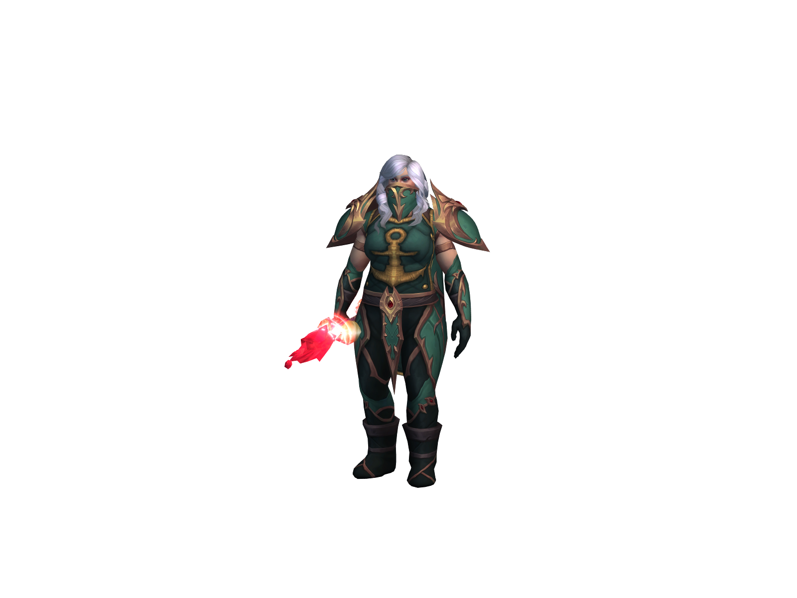 Gryazníí 3D character render