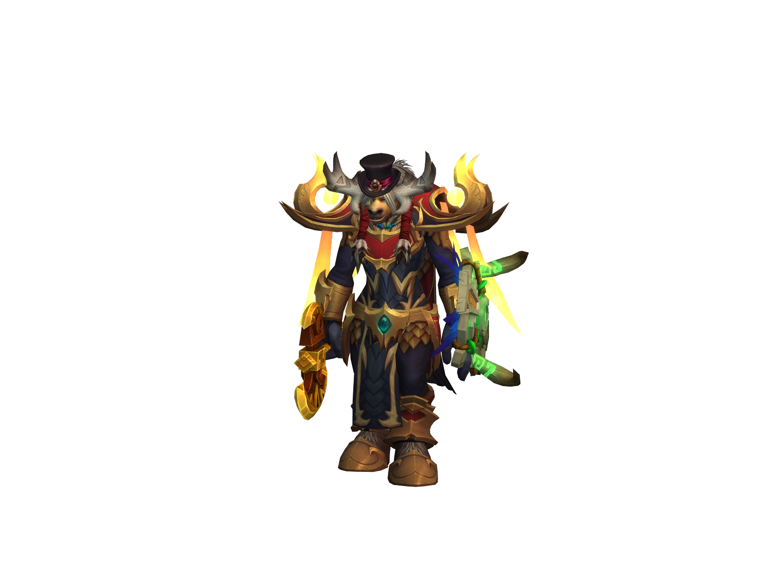 Vintaro 3D character render