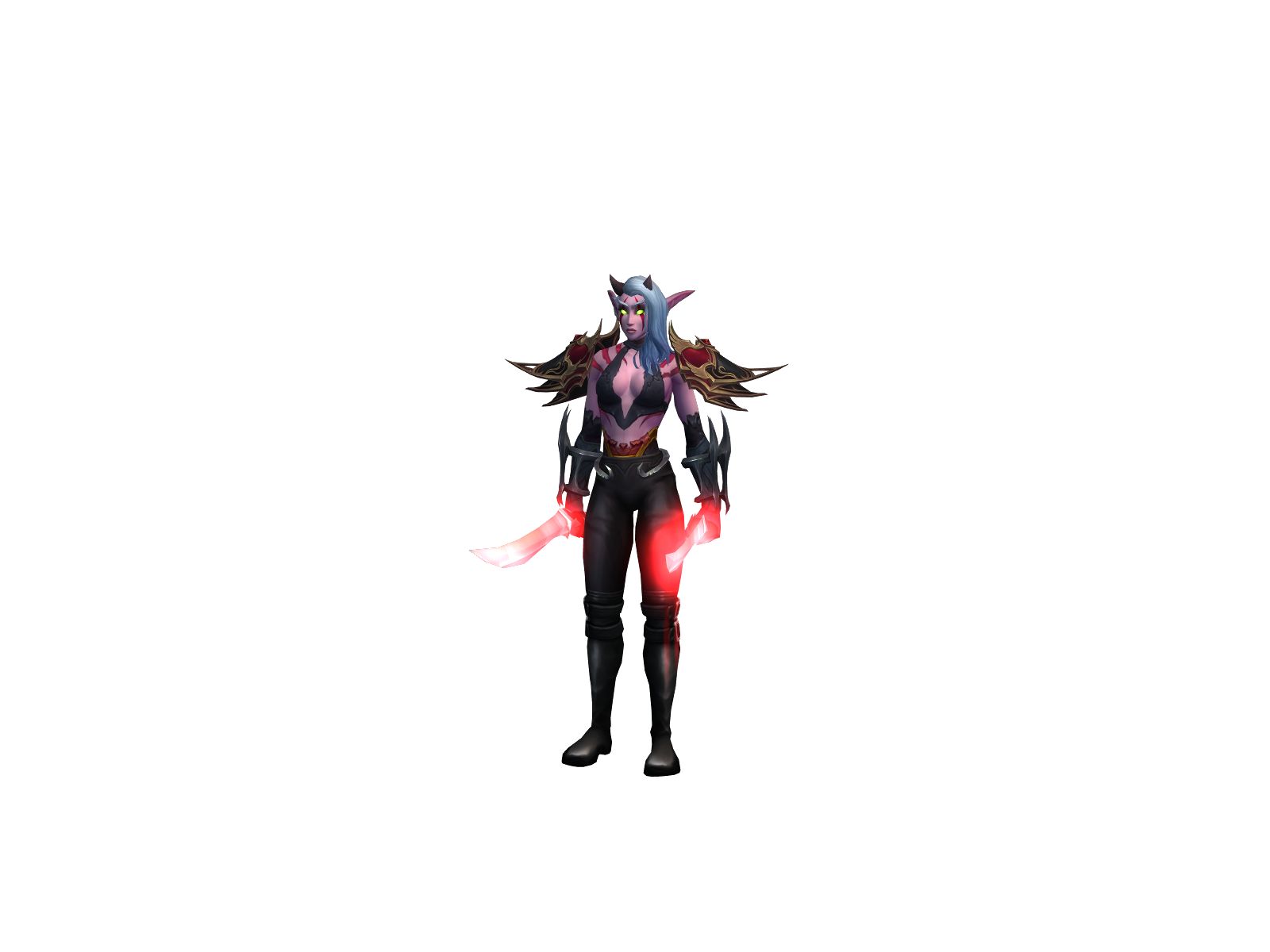 Cuirnoir 3D character render