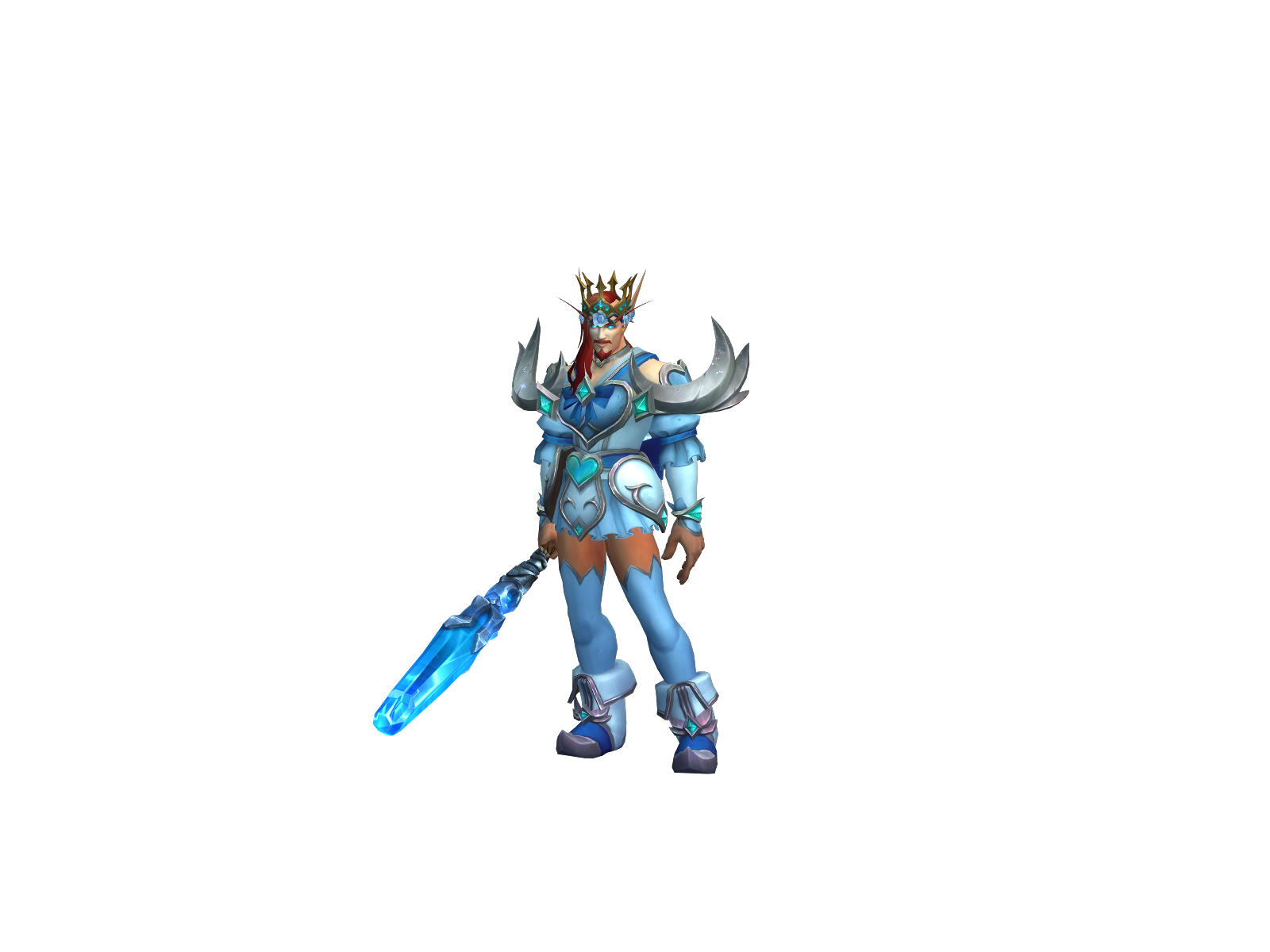 Whaticeblock 3D character render