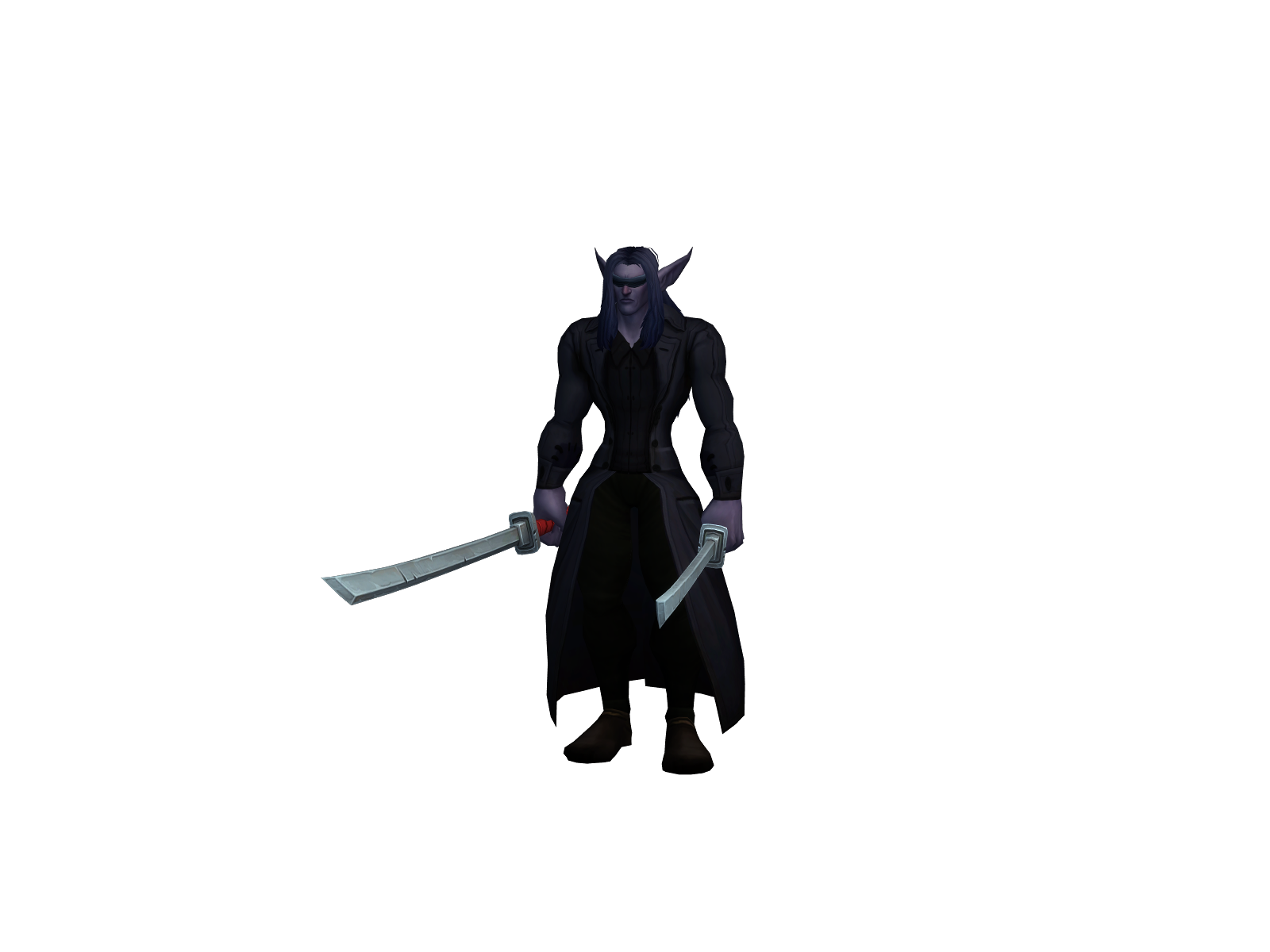 Norgues 3D character render