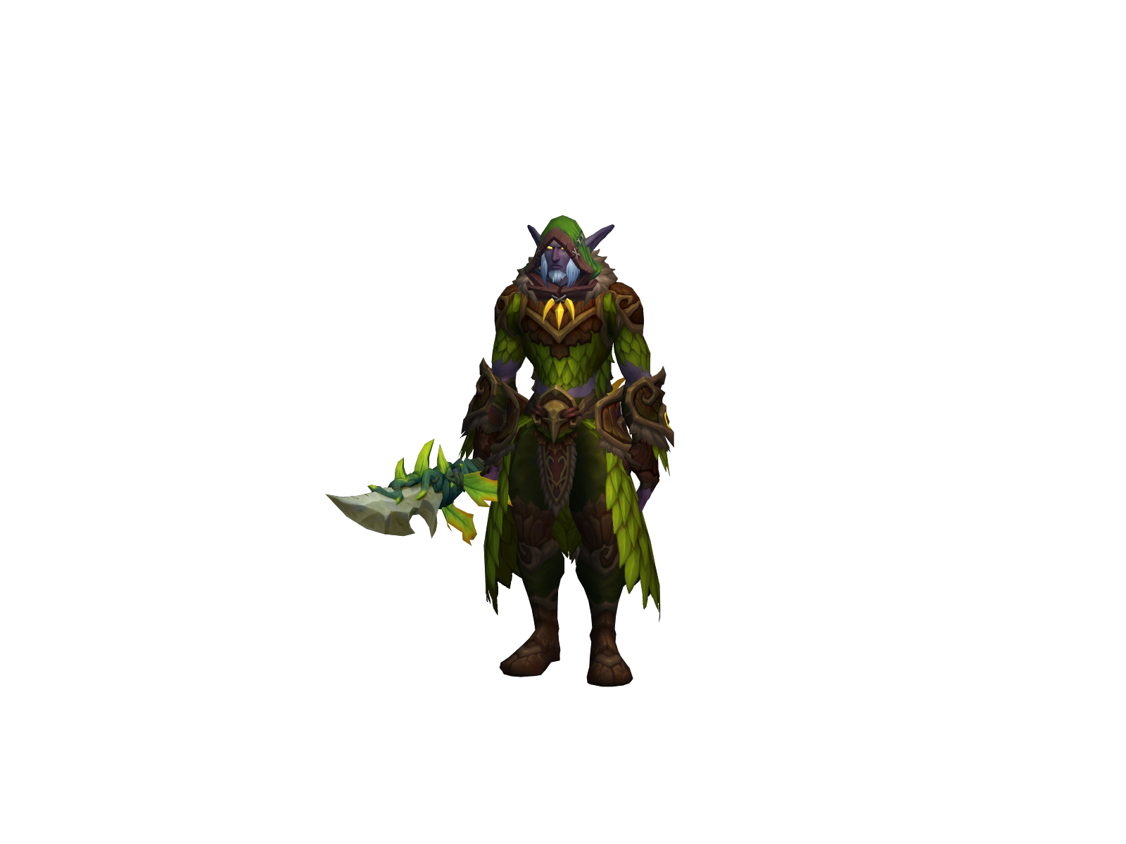 Sonzar 3D character render
