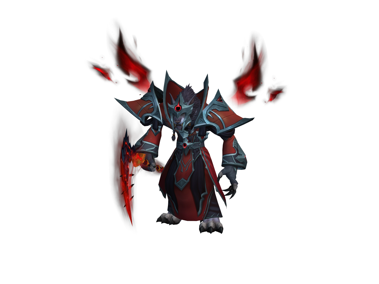 Amáterasu 3D character render