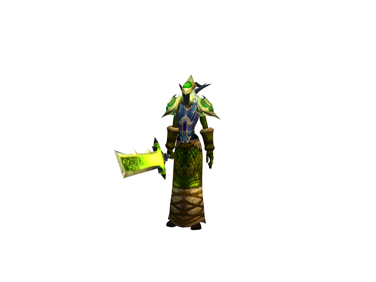 Almuntaqim 3D character render