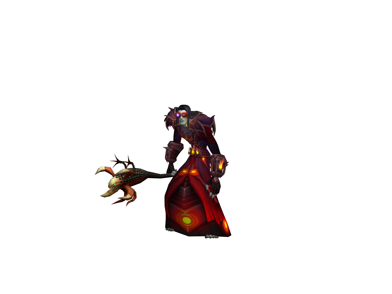 Magélan 3D character render