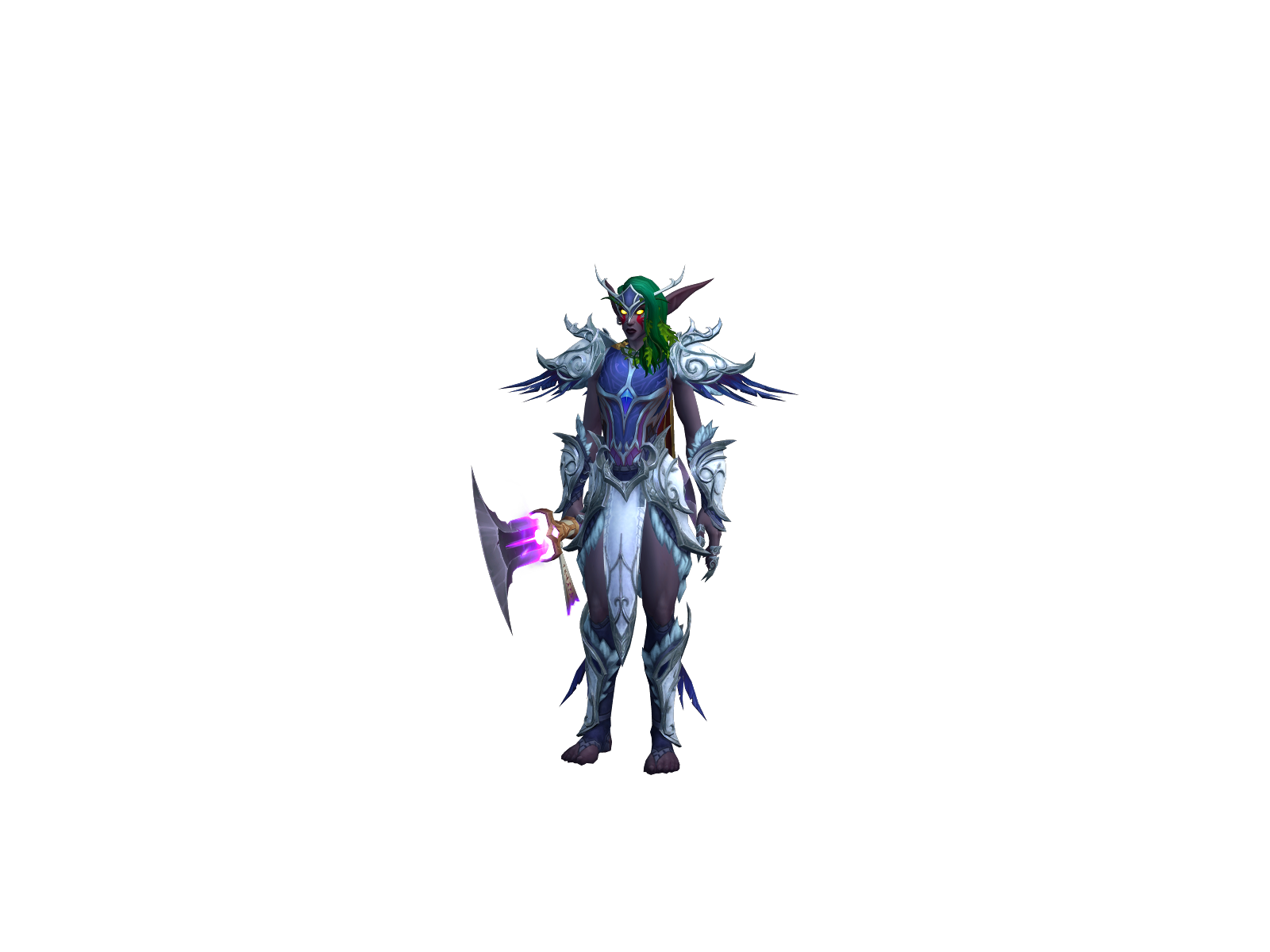 Moras 3D character render