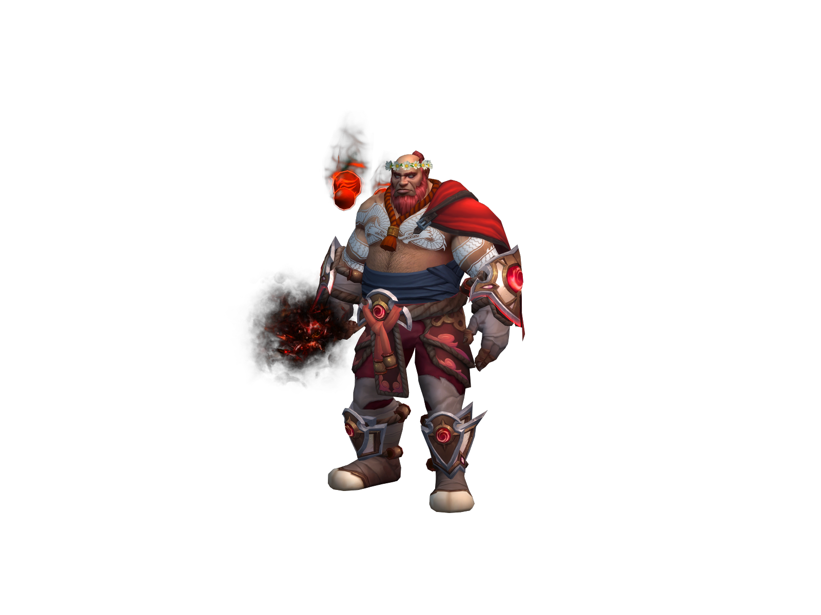 Bratik 3D character render