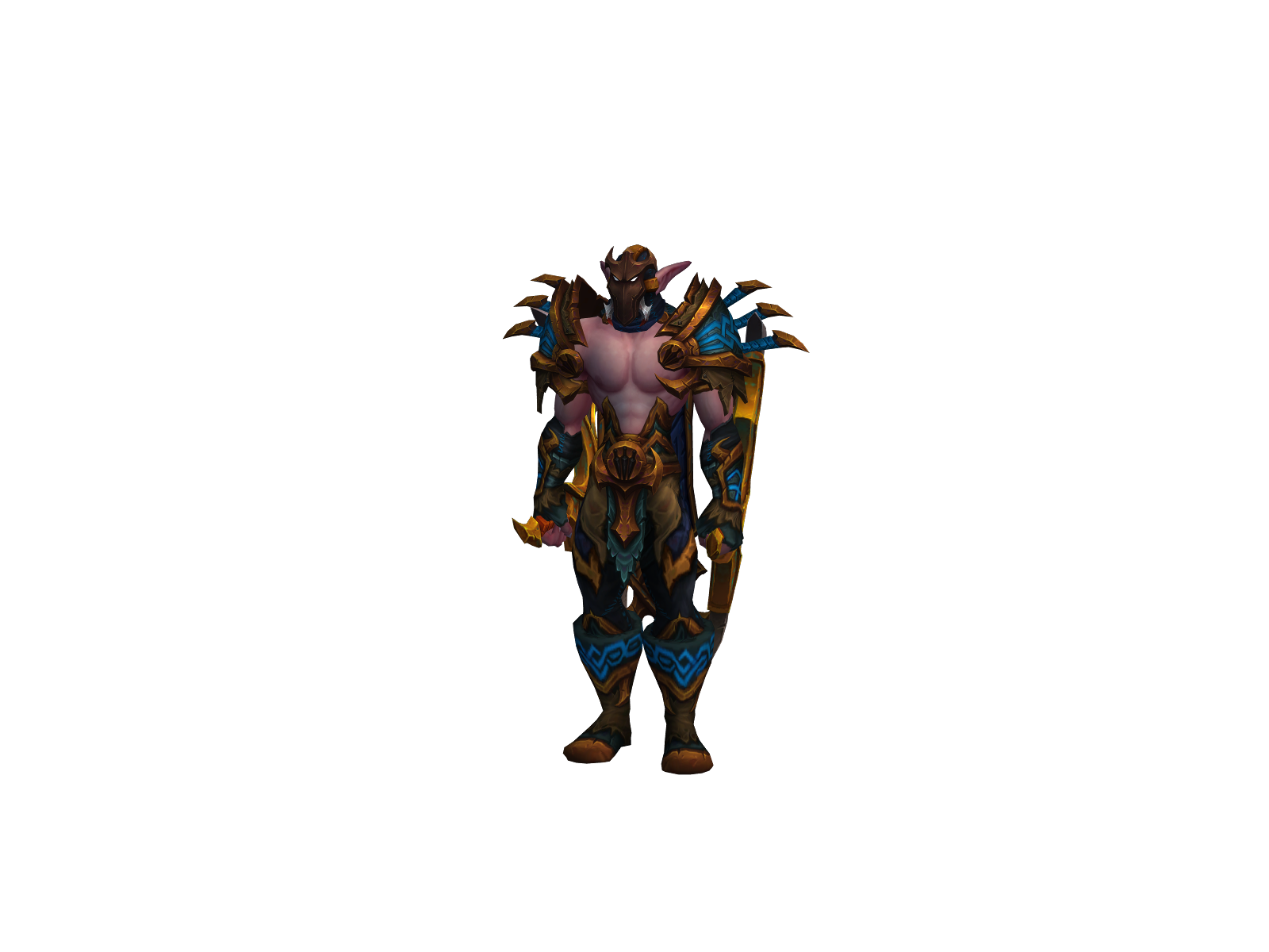 Beastgohan 3D character render