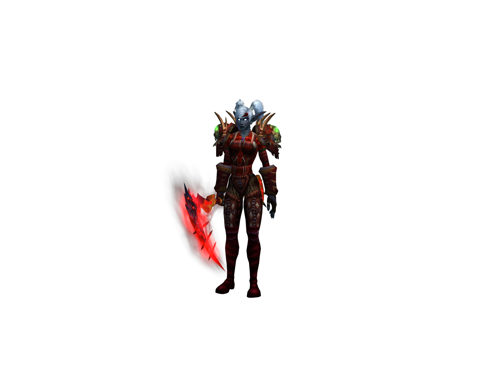 Nijodru 3D character render