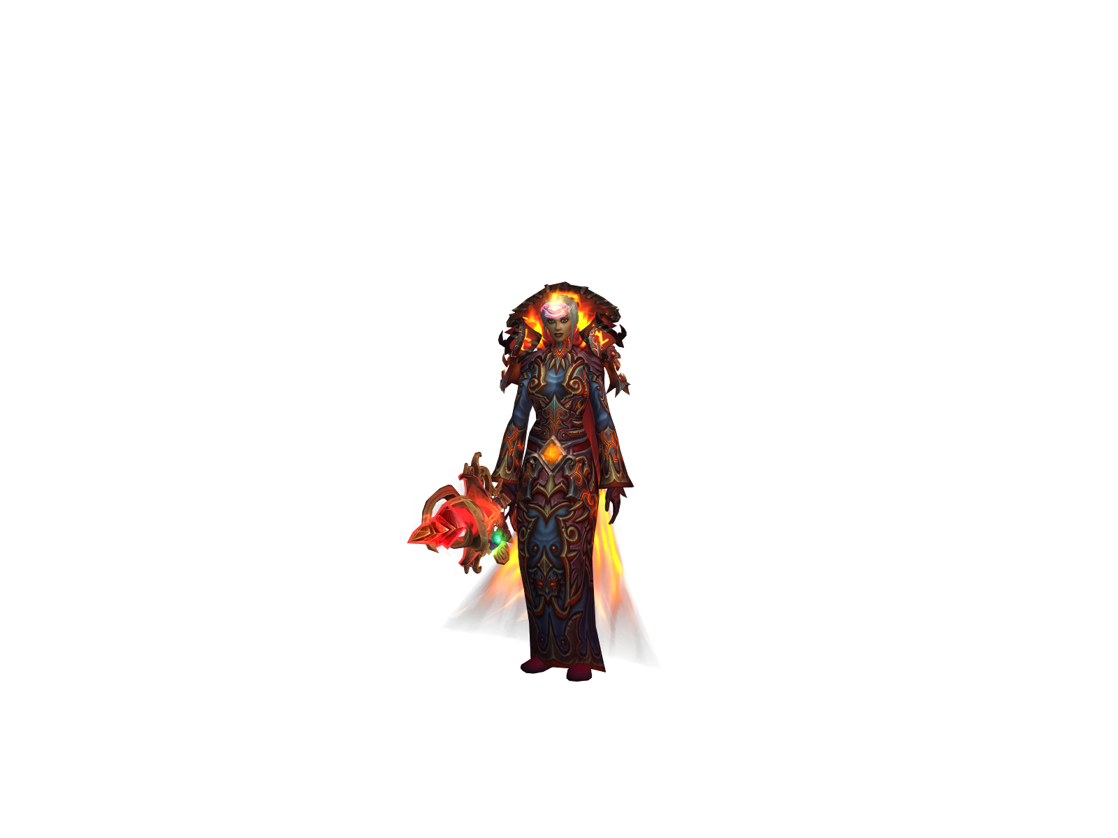 Drummina 3D character render