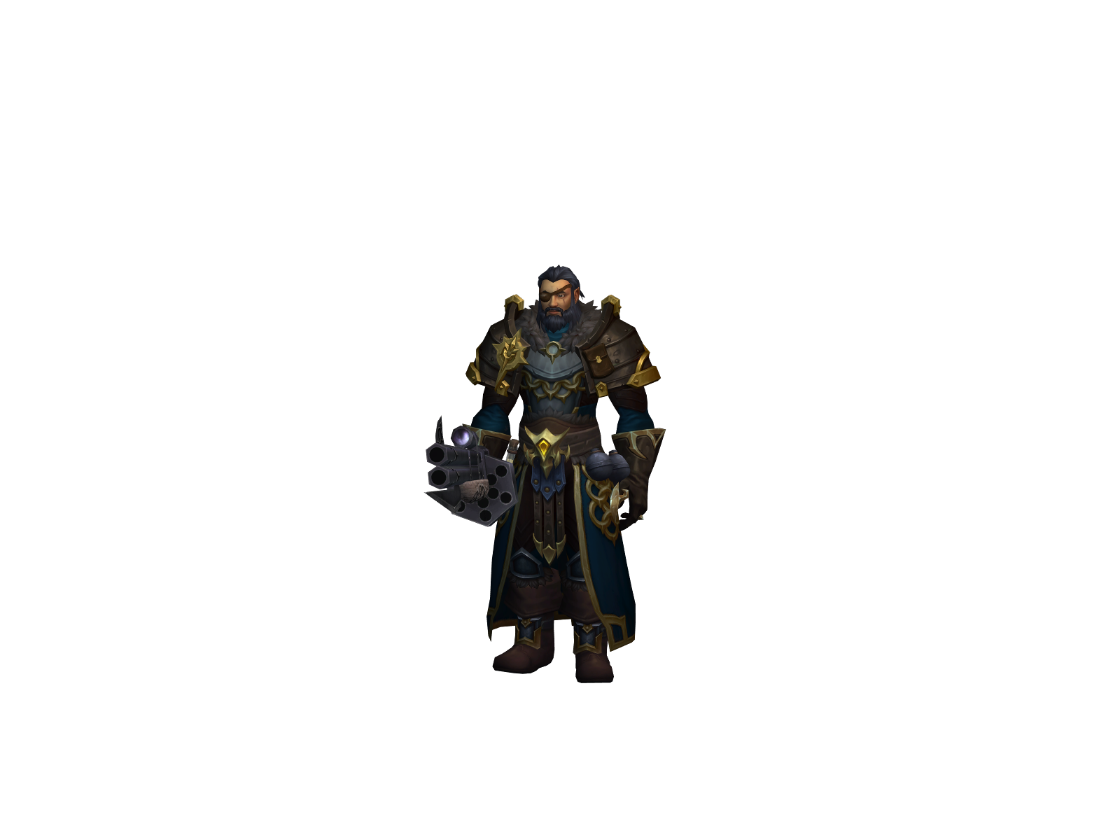 Erethrus 3D character render