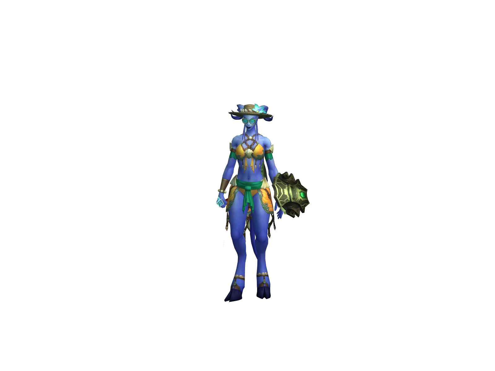 Rvu 3D character render